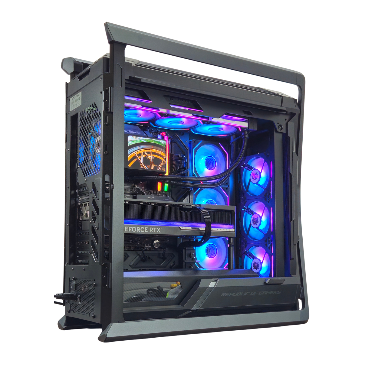 Gaming Desktop PC - RYZEN 9 9900X3D - RTX 5090 - 4TB SSD - 96GB DDR5 - 1200W - AI & VR Compatible Gaming PC