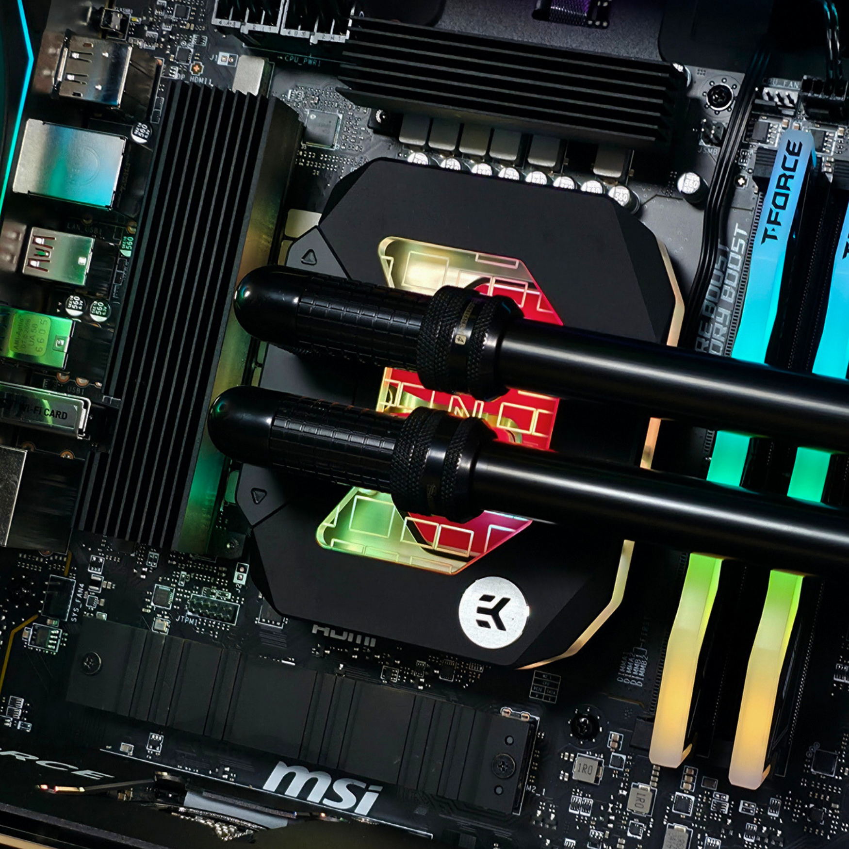 Atom Ultimate - Gaming & Creator Powerhouse | Custom Hard Line Water-Cooled PC | RTX 5080 | Ryzen 7 9800X3D | 64GB DDR5 | 4TB NVMe