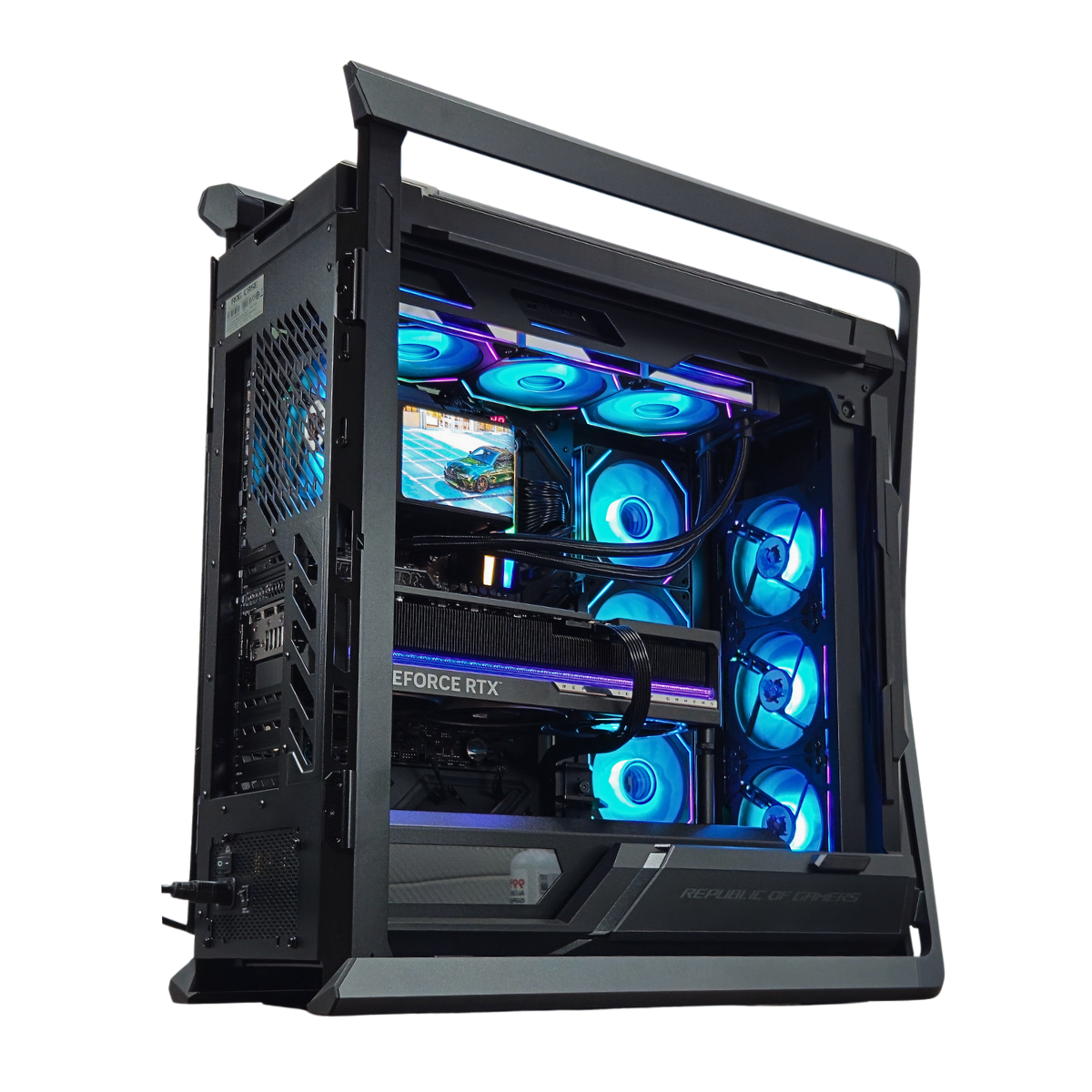 Gaming Desktop PC - RYZEN 9 9900X3D - RTX 5090 - 4TB SSD - 96GB DDR5 - 1200W - AI & VR Compatible Gaming PC