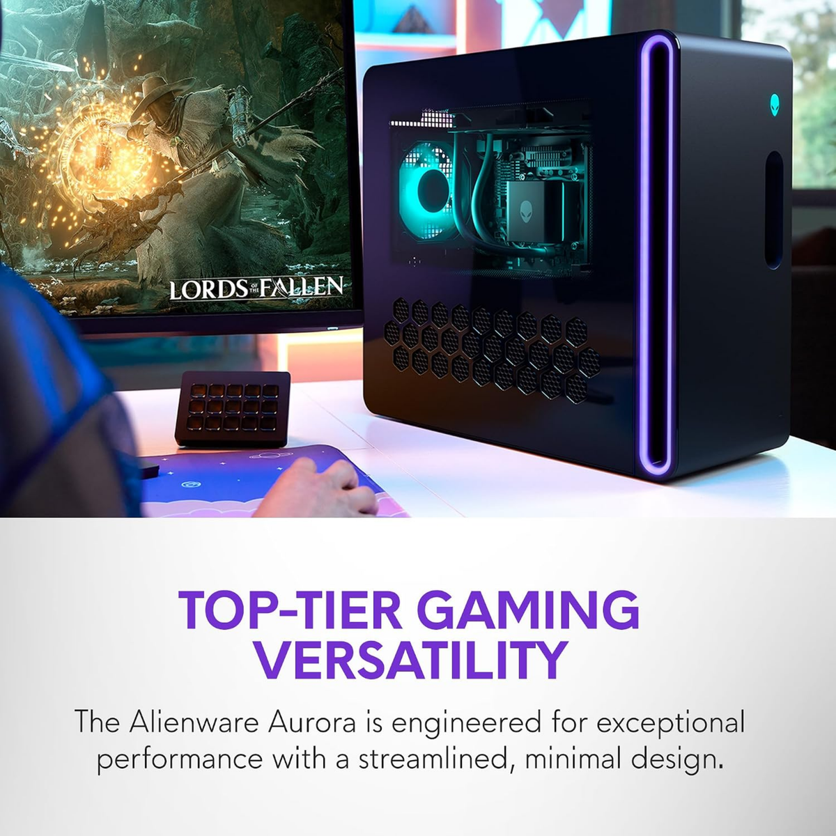 Bespoke Aurora Gaming PC — Intel Core Ultra 7 265F, RTX 5070 12GB, 32GB DDR5, 1TB NVMe SSD, Air Cooled, 1000W Platinum, WiFi 7, Windows 11 Home