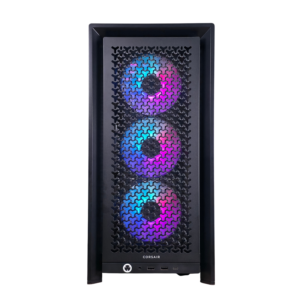 Bespoke TEMPEST Gaming PC — AMD Ryzen 7 7800X3D, NVIDIA GeForce RTX 5080 16GB, 32GB DDR5, Corsair 4000D RS High-Airflow Black Case, 1440p & 4K Ready
