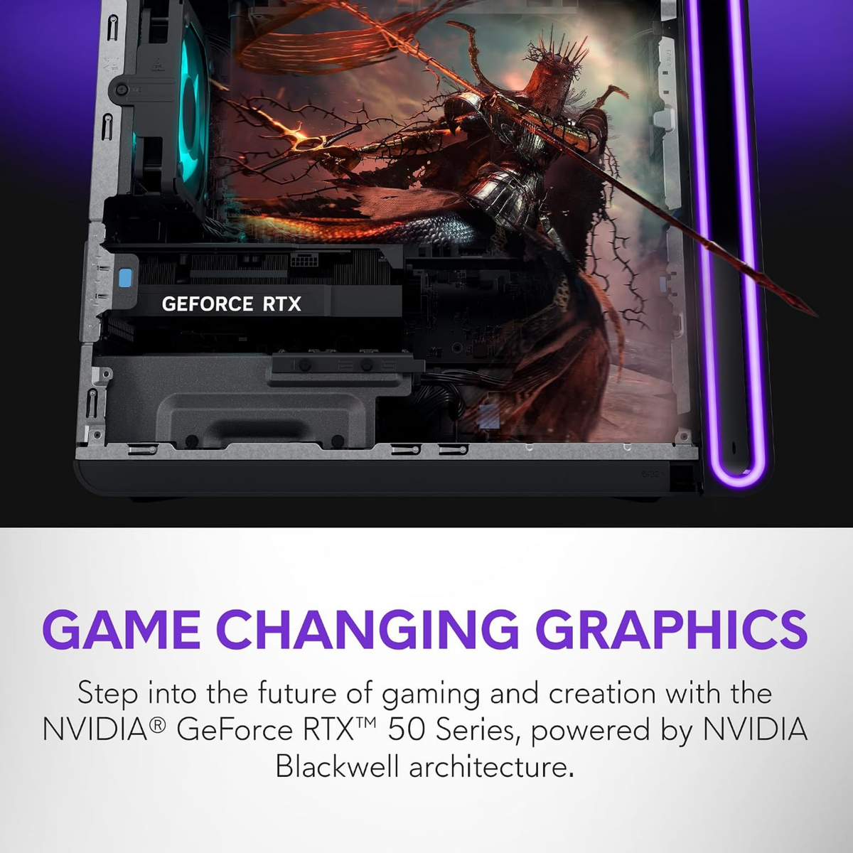 Bespoke Aurora Gaming PC — Intel Core Ultra 7 265F, RTX 5070 12GB, 32GB DDR5, 1TB NVMe SSD, Air Cooled, 1000W Platinum, WiFi 7, Windows 11 Home
