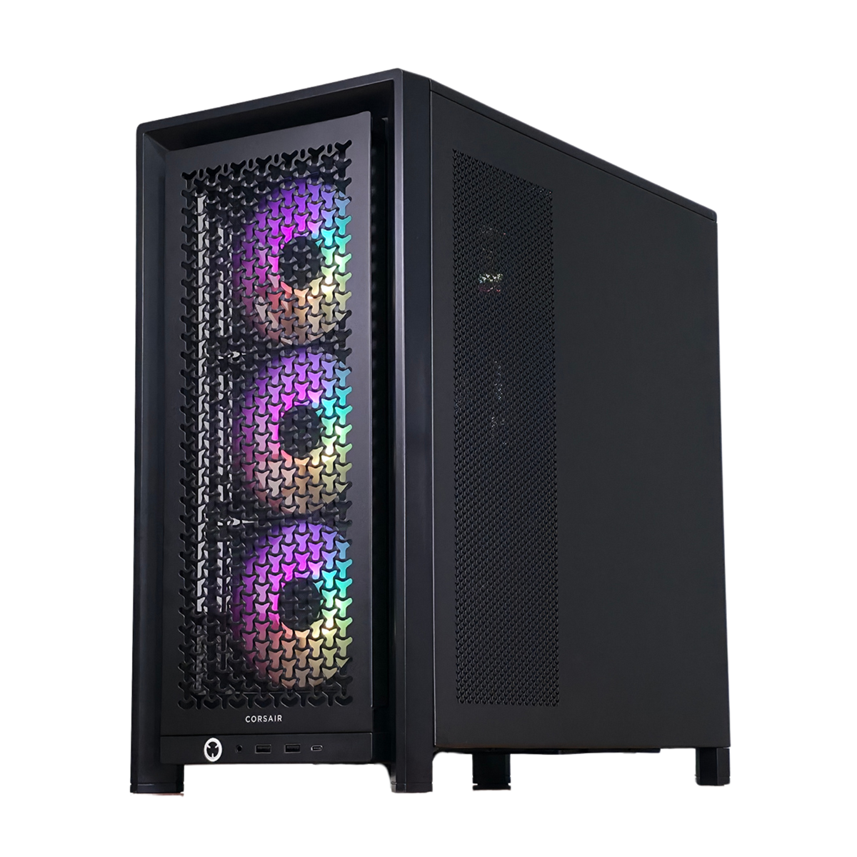 Bespoke TEMPEST Gaming PC — AMD Ryzen 7 7800X3D, NVIDIA GeForce RTX 5080 16GB, 32GB DDR5, Corsair 4000D RS High-Airflow Black Case, 1440p & 4K Ready