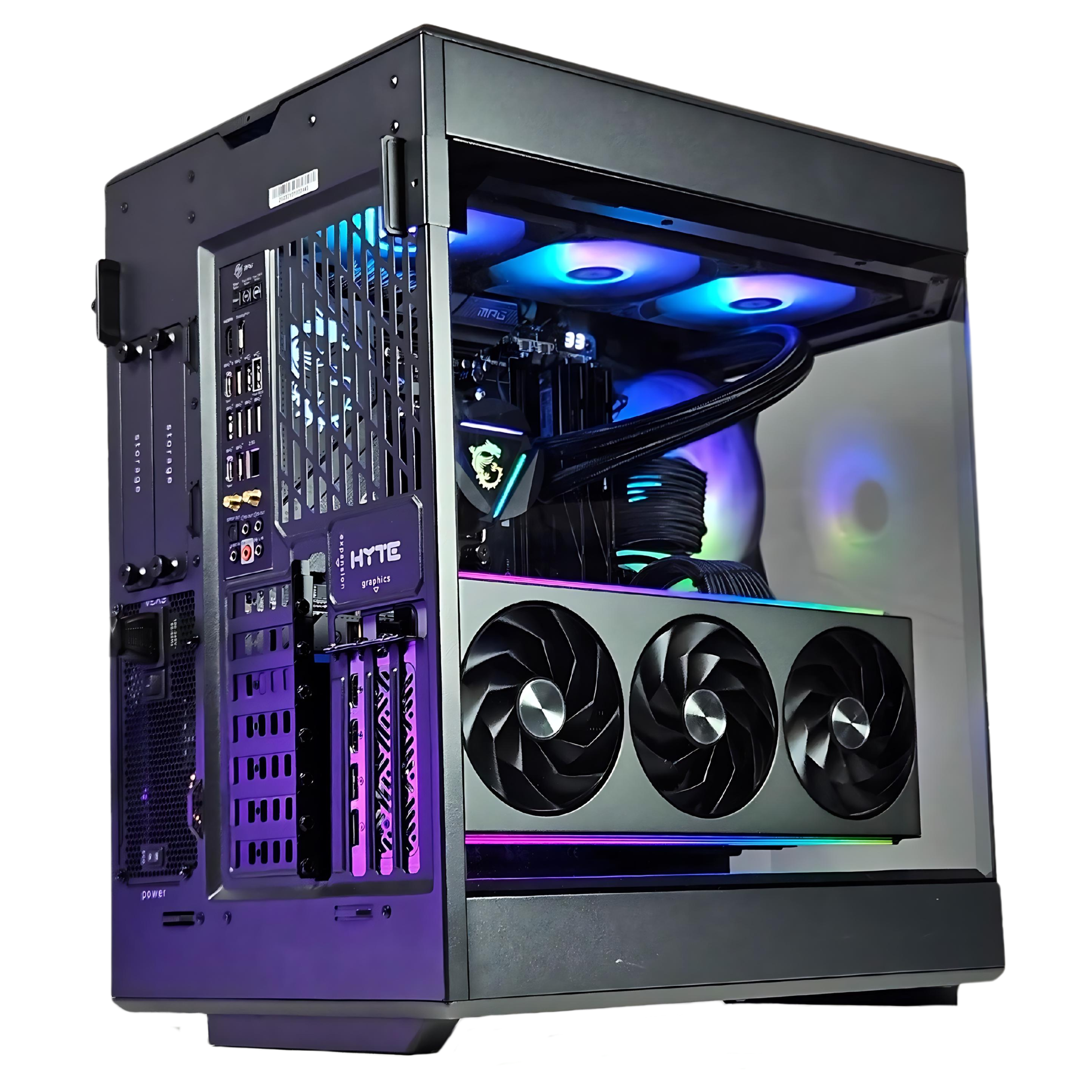 Black Mamba - Custom Gaming PC - RYZEN 7 7800X3D - RX 7900XTX 24GB - 2TB M.2 SSD