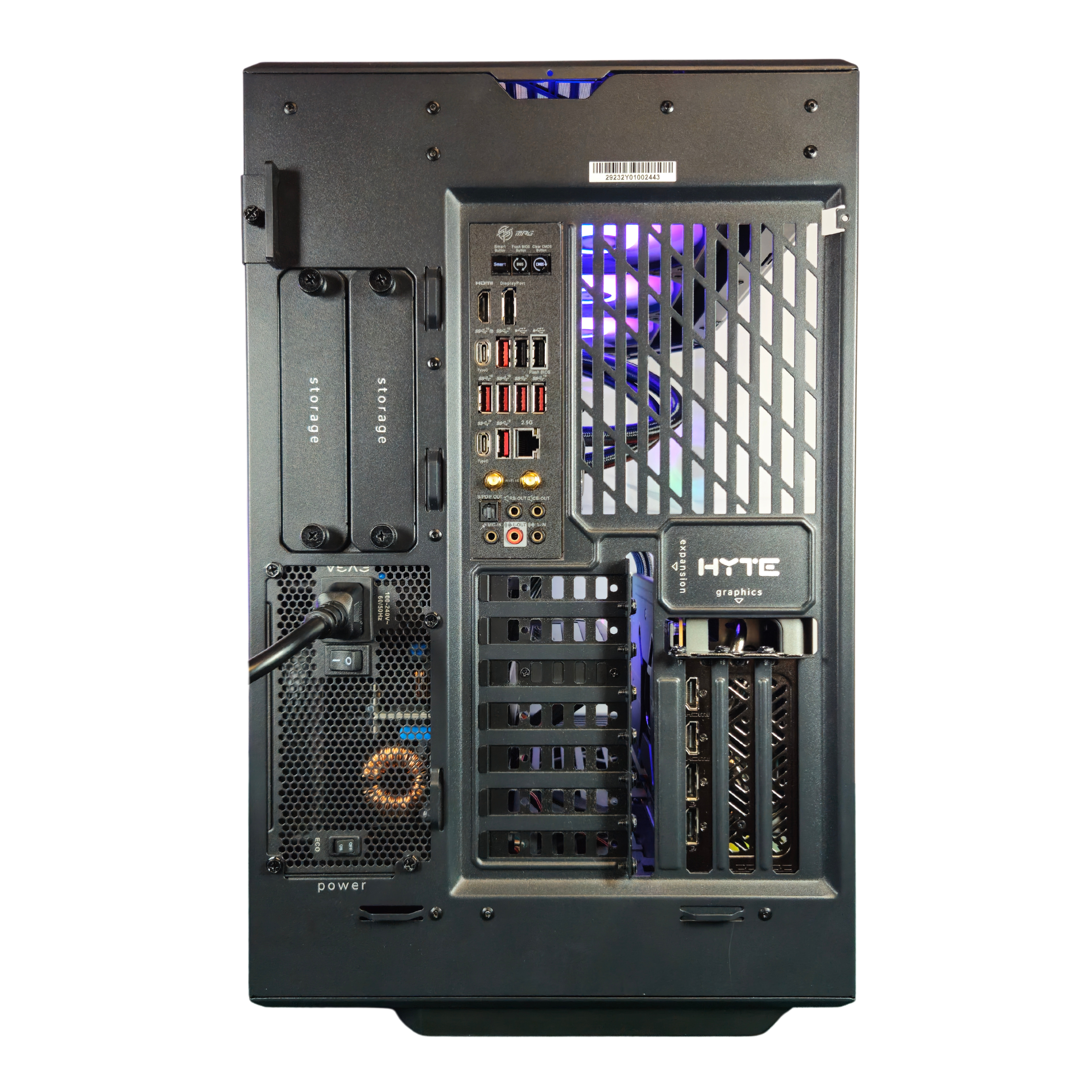 Black Mamba - Custom Gaming PC - RYZEN 7 7800X3D - RX 7900XTX 24GB - 2TB M.2 SSD