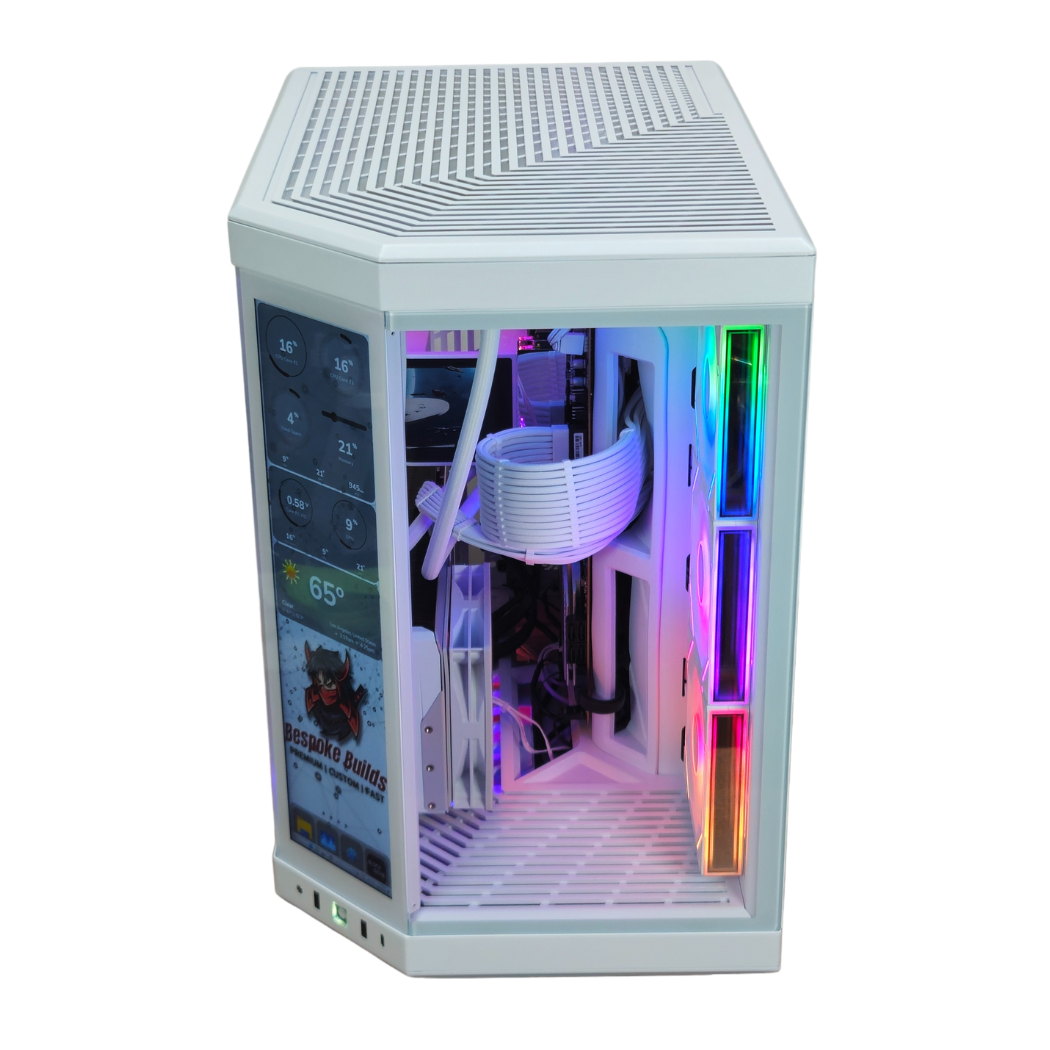 SnowFall Infinite Gaming PC - AMD Ryzen 7 9800X3D - RTX 5080 - 32GB DDR5 - 2TB SSD - Hyte Y70 Touch Infinite - TRYX LCD Cooler - Windows 11 Pro - Ai & VR Ready