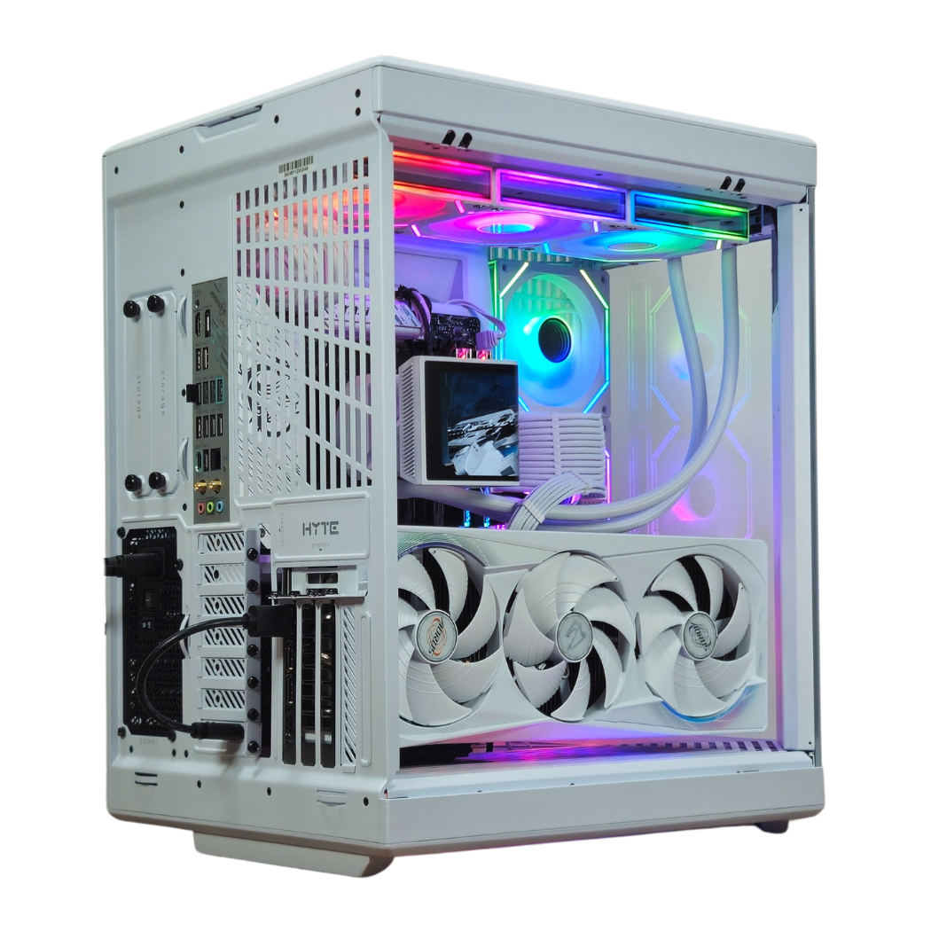 SnowFall Infinite Gaming PC - AMD Ryzen 7 9800X3D - RTX 5080 - 32GB DDR5 - 2TB SSD - Hyte Y70 Touch Infinite - TRYX LCD Cooler - Windows 11 Pro - Ai & VR Ready