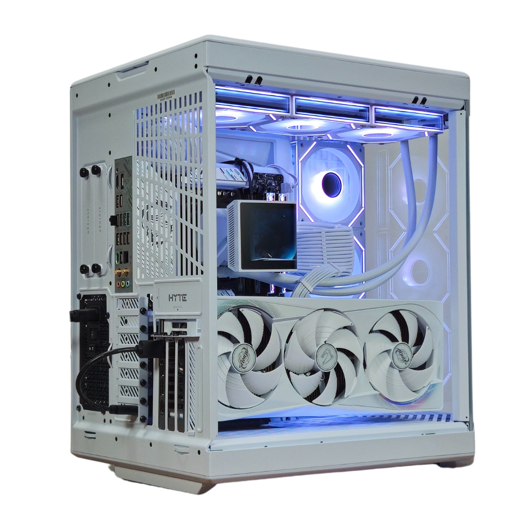SnowFall Infinite Gaming PC - AMD Ryzen 7 9800X3D - RTX 5080 - 32GB DDR5 - 2TB SSD - Hyte Y70 Touch Infinite - TRYX LCD Cooler - Windows 11 Pro - Ai & VR Ready