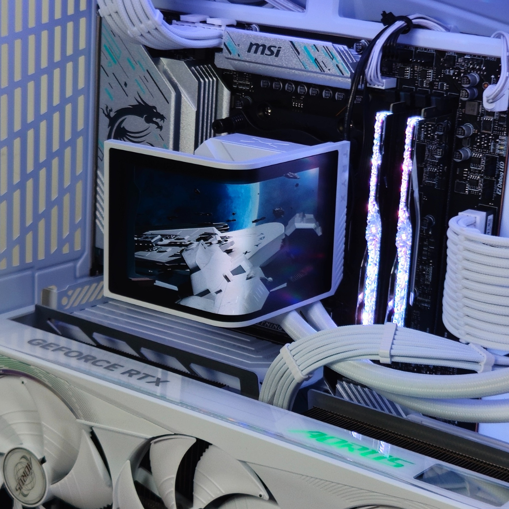SnowFall Infinite Gaming PC - AMD Ryzen 7 9800X3D - RTX 5080 - 32GB DDR5 - 2TB SSD - Hyte Y70 Touch Infinite - TRYX LCD Cooler - Windows 11 Pro - Ai & VR Ready