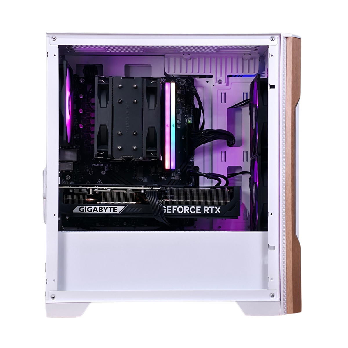 Bespoke ASPEN Gaming PC — AMD Ryzen 7 9700X, RTX 3080 Ti 12GB, 16GB DDR5, 512GB SSD, B650 WiFi, 750W, Windows 11 Pro + Free Keyboard & Mouse