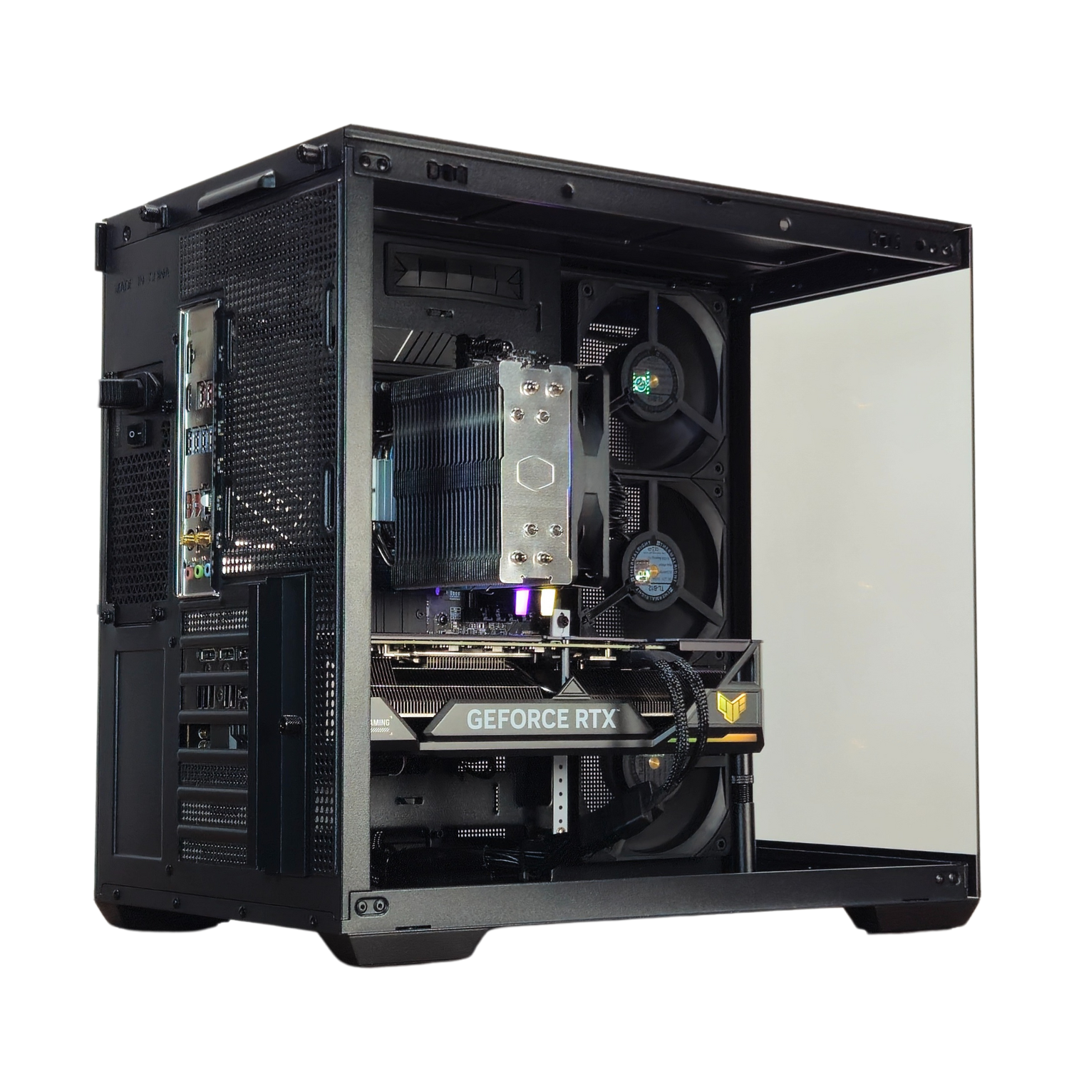 BESPOKE Onyx Mini - Gaming Desktop PC - RYZEN 7 9800X3D - RTX 5080 - 2TB SSD - 32GB DDR5 - 850W - AI & VR Compatible Gaming PC