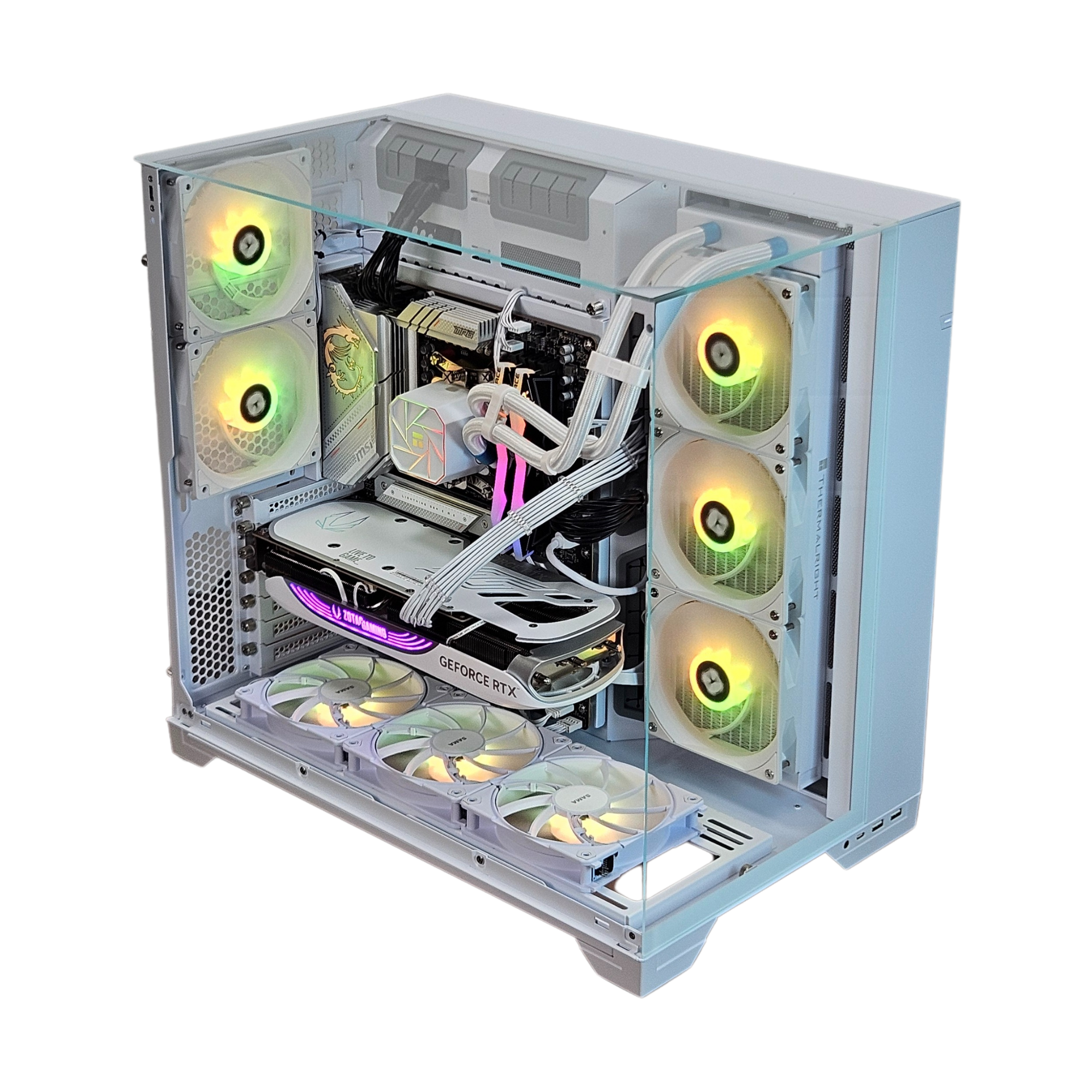 Budget SnowFall Gaming PC | RYZEN 7-7800X3D | RTX 5070Ti | 32GB DDR5 | 2TB M.2 + Free Mouse & Keyboard