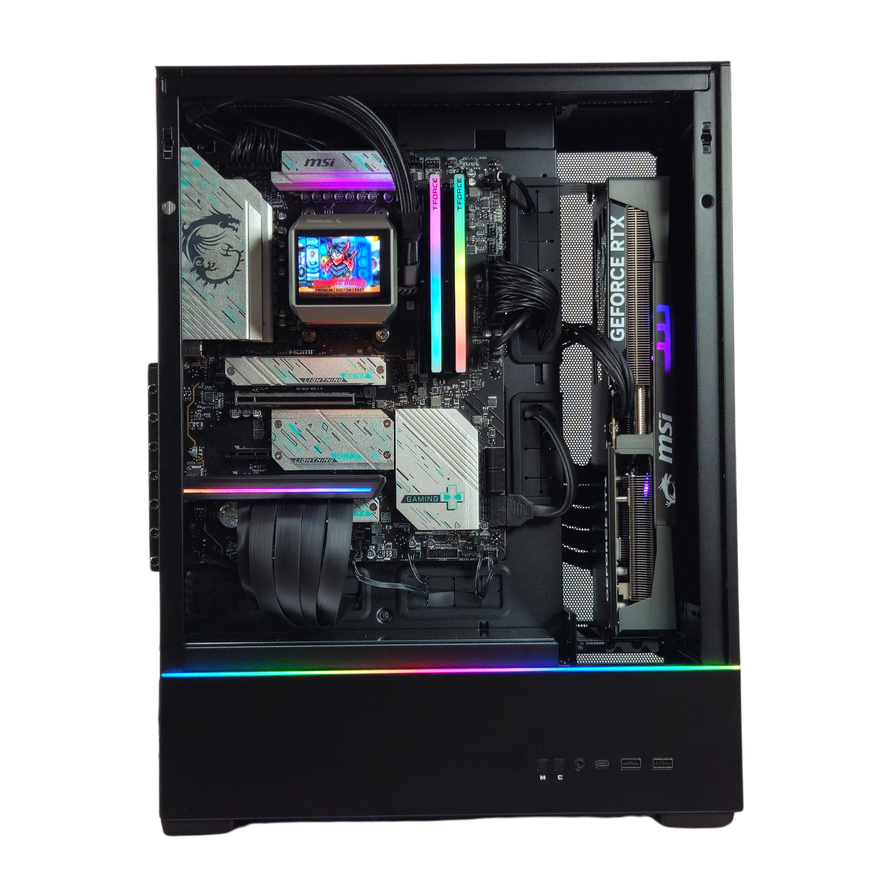 Bespoke Tower PC - Ryzen 7-7800X3D - RTX 5070Ti - 32GB DDR5 - 2TB SSD - 1000W POWER SUPPLY - AI & VR Ready