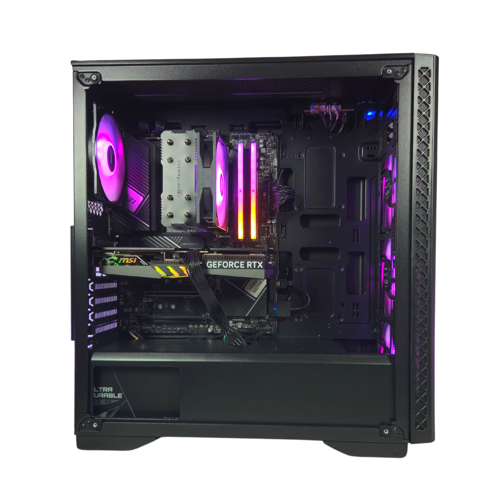 Bespoke Budget Gaming PC - RYZEN 7 7800X3D - RTX 5070 - 32GB DDR5 - 1TB SSD - Win 11 PRO - AI Ready - VR Compatible - Black