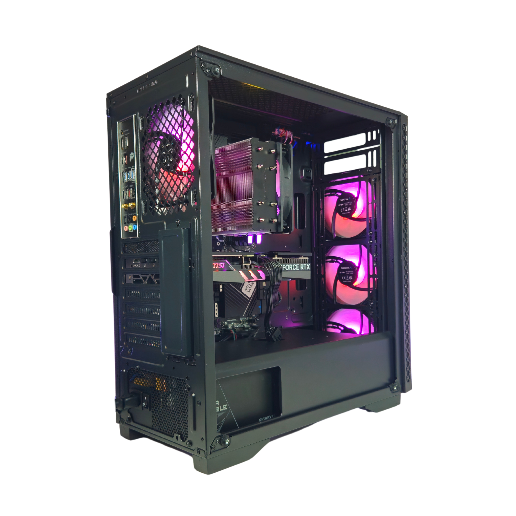 Bespoke Budget Gaming PC - RYZEN 7 7800X3D - RTX 5070 - 32GB DDR5 - 1TB SSD - Win 11 PRO - AI Ready - VR Compatible - Black
