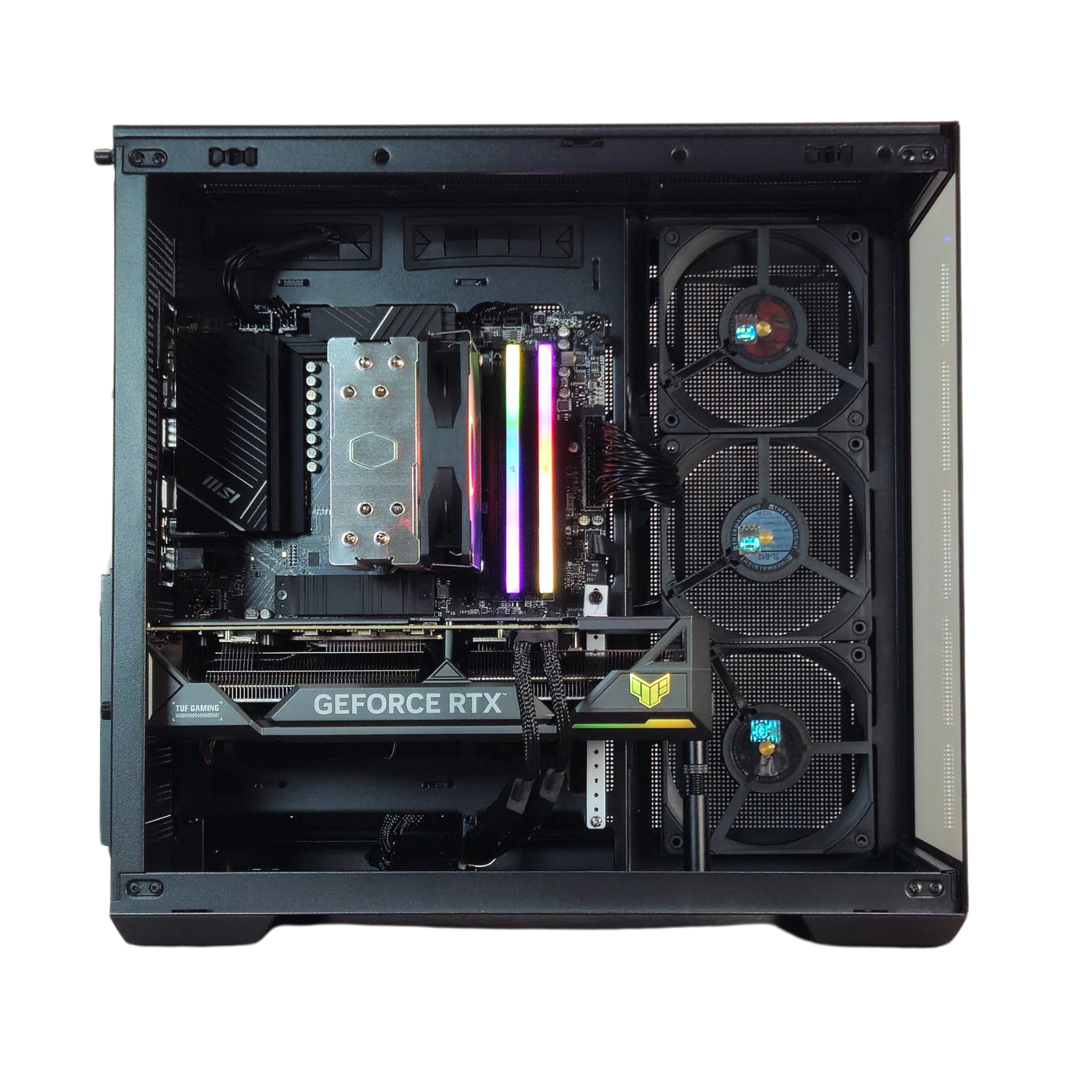 BESPOKE Obsidian Mini - Gaming Desktop PC - RYZEN 7 9800X3D - RTX 5080 - 2TB SSD - 32GB DDR5 - 850W - AI & VR Compatible Gaming PC