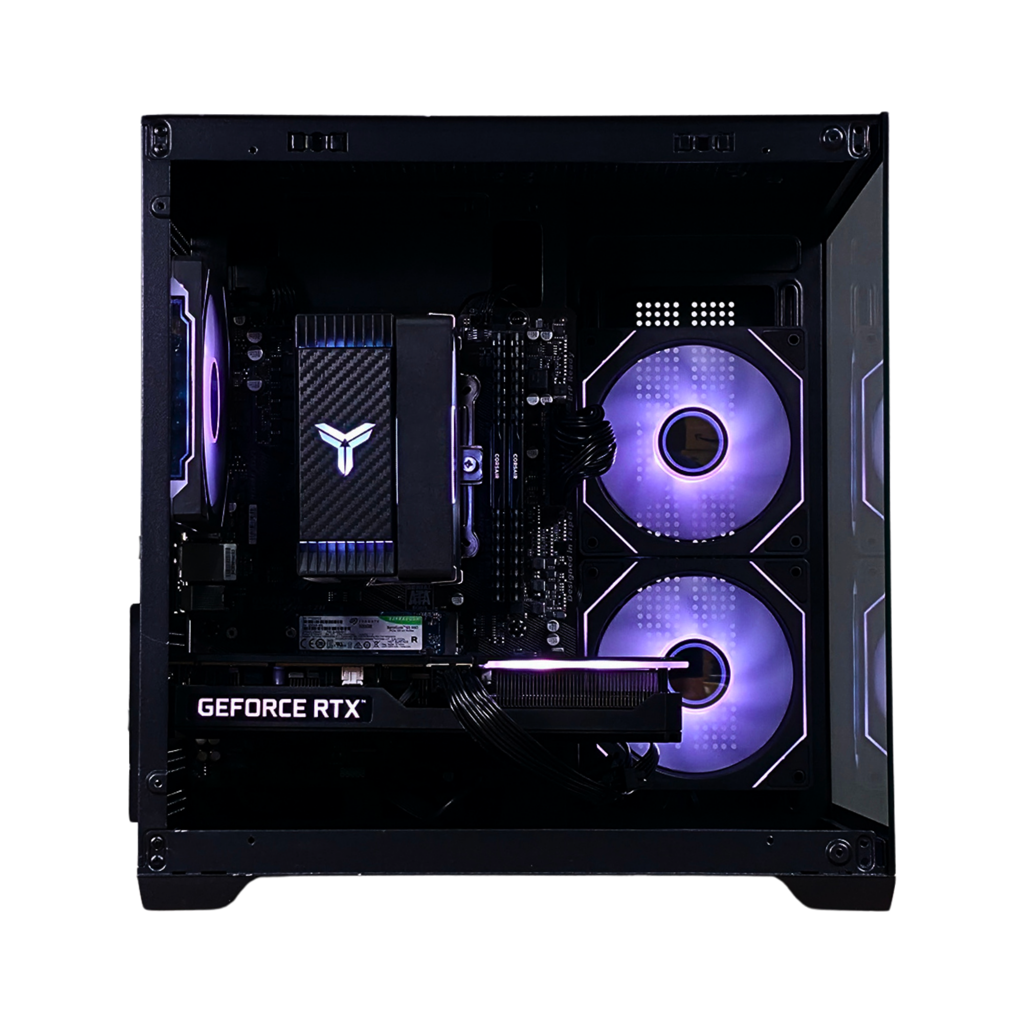 Atom Mini Gaming PC – AMD Ryzen 5 3600 6-Core 4.2GHz, NVIDIA GeForce RTX 3060 Ti 8GB, 16GB DDR4 RAM, 512GB SSD, WiFi & Bluetooth, Windows 11 Pro, FREE Gaming Keyboard & Mouse – Prebuilt Gaming Desktop Computer