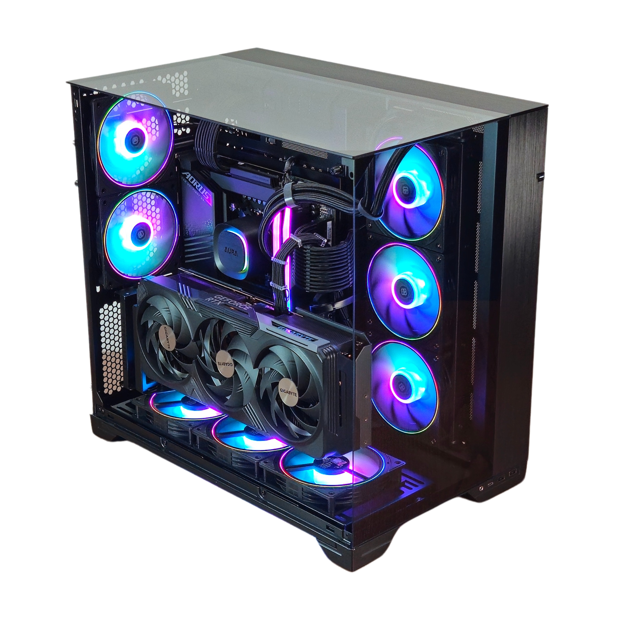 ULTRA Dark Knight V2 - INTEL i9 14th - RTX 5090 - 96GB DDR5 - 2TB SSD + 2TB SSD + 4TB HDD - Ai & VR Ready - Windows 11 Pro