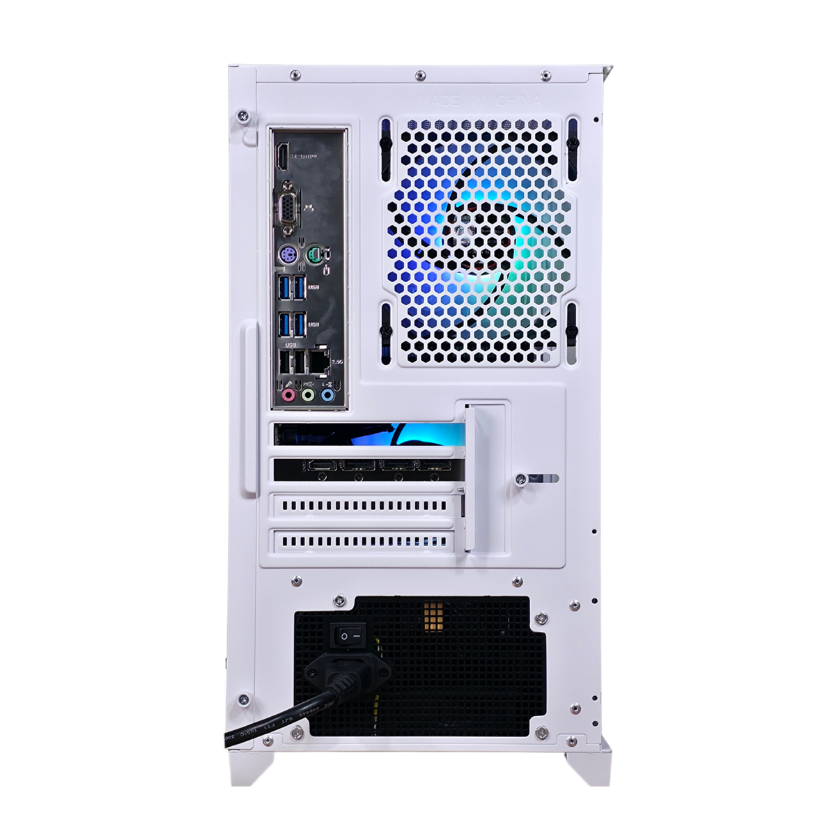 Bespoke ASPEN Gaming PC — AMD Ryzen 7 9700X, RTX 3080 Ti 12GB, 16GB DDR5, 512GB SSD, B650 WiFi, 750W, Windows 11 Pro + Free Keyboard & Mouse