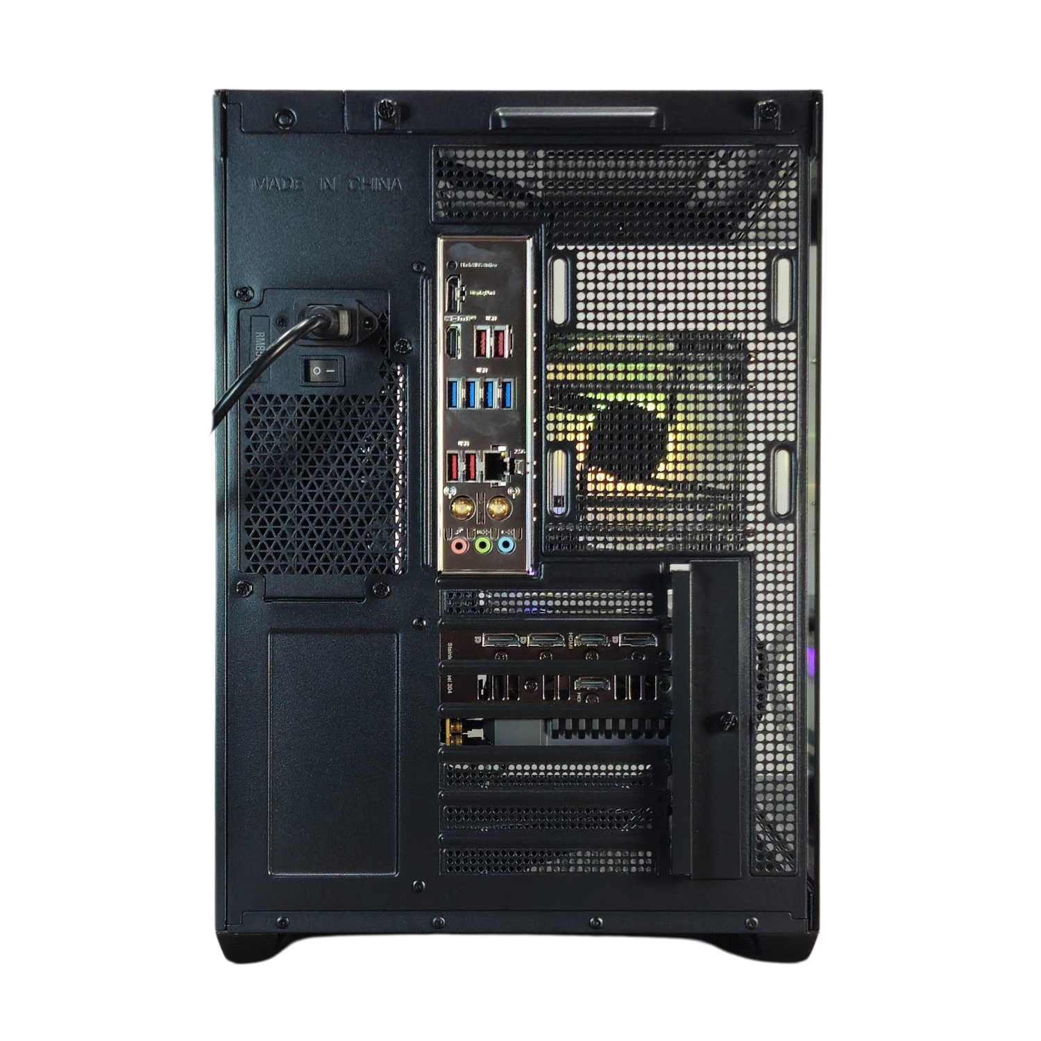 BESPOKE Obsidian Mini - Gaming Desktop PC - RYZEN 7 9800X3D - RTX 5080 - 2TB SSD - 32GB DDR5 - 850W - AI & VR Compatible Gaming PC