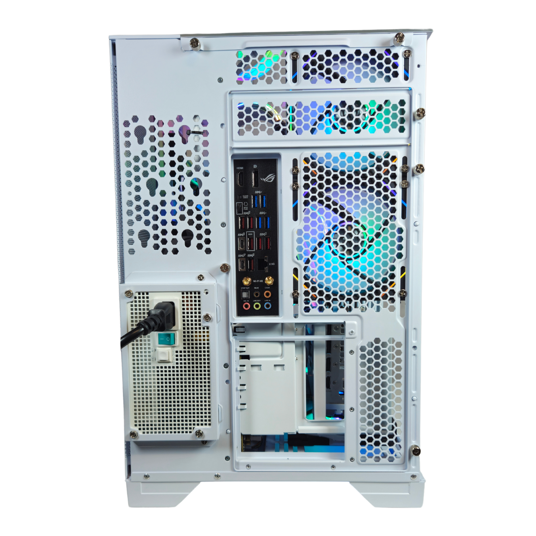 White Privilege™ V2 Gaming PC - Intel i9 14900K - RTX 4090 ASUS ROG STRIX - ASUS ROG Z790 HERO MAXIMUS - 4TB M.2 SSD