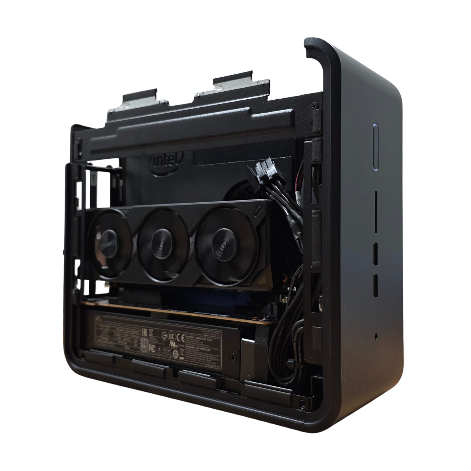 GHOST CANYON Mini Bespoke Gaming PC – Intel Core i7-9750H, NVIDIA GeForce RTX 5060 Low Profile Dedicated GPU, 64GB DDR4 RAM, 1TB SSD, Intel NUC 9 Extreme 5-Liter Chassis, Windows 11 Pro – Compact Small Form Factor Gaming Desktop