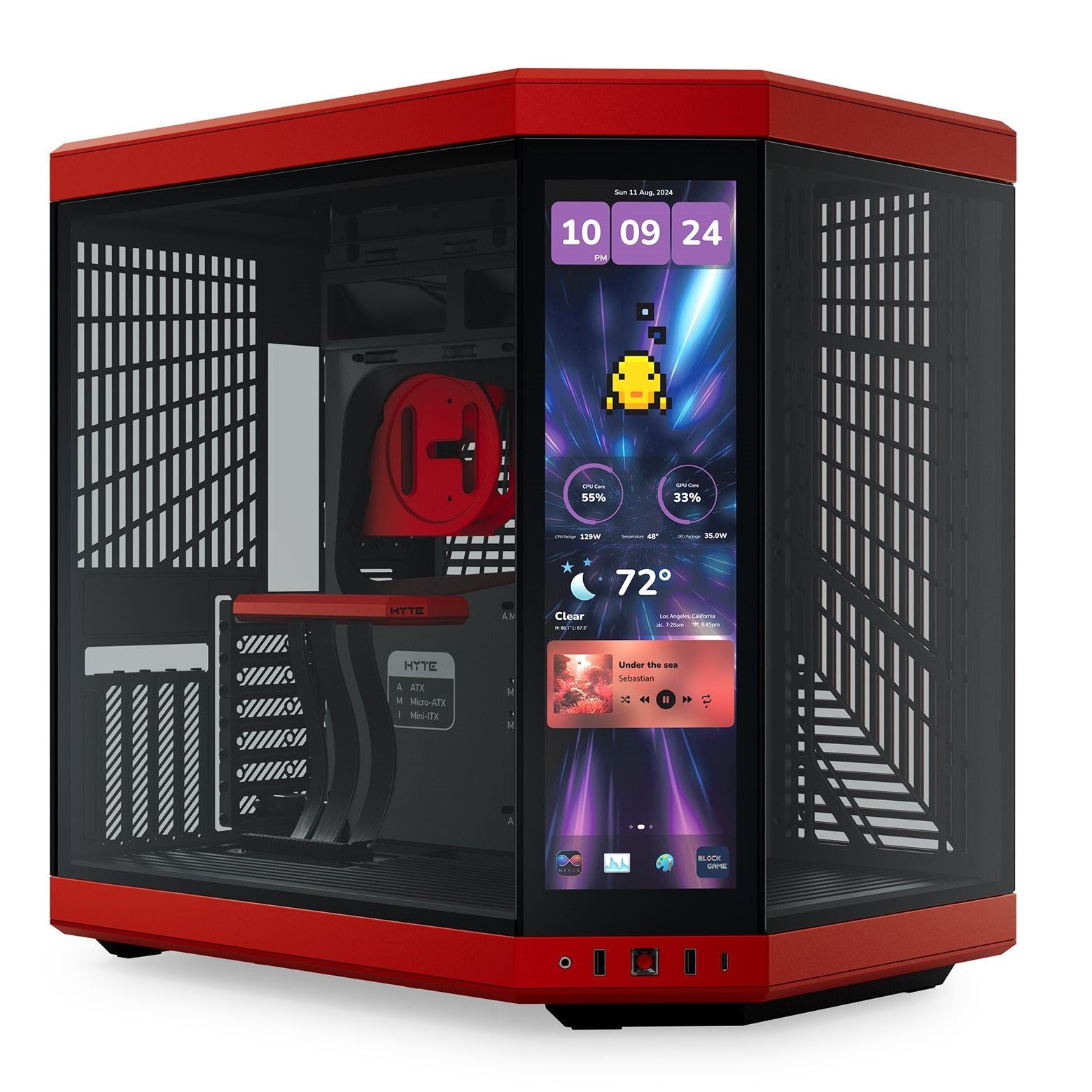 Bespoke Infinite V2 Gaming PC - AMD Ryzen 7 9800X3D - RTX 5090 - 32GB DDR5 - 4TB SSD - Hyte Y70 Touch Infinite - TRYX LCD Cooler - Windows 11 Pro - Ai & VR Ready
