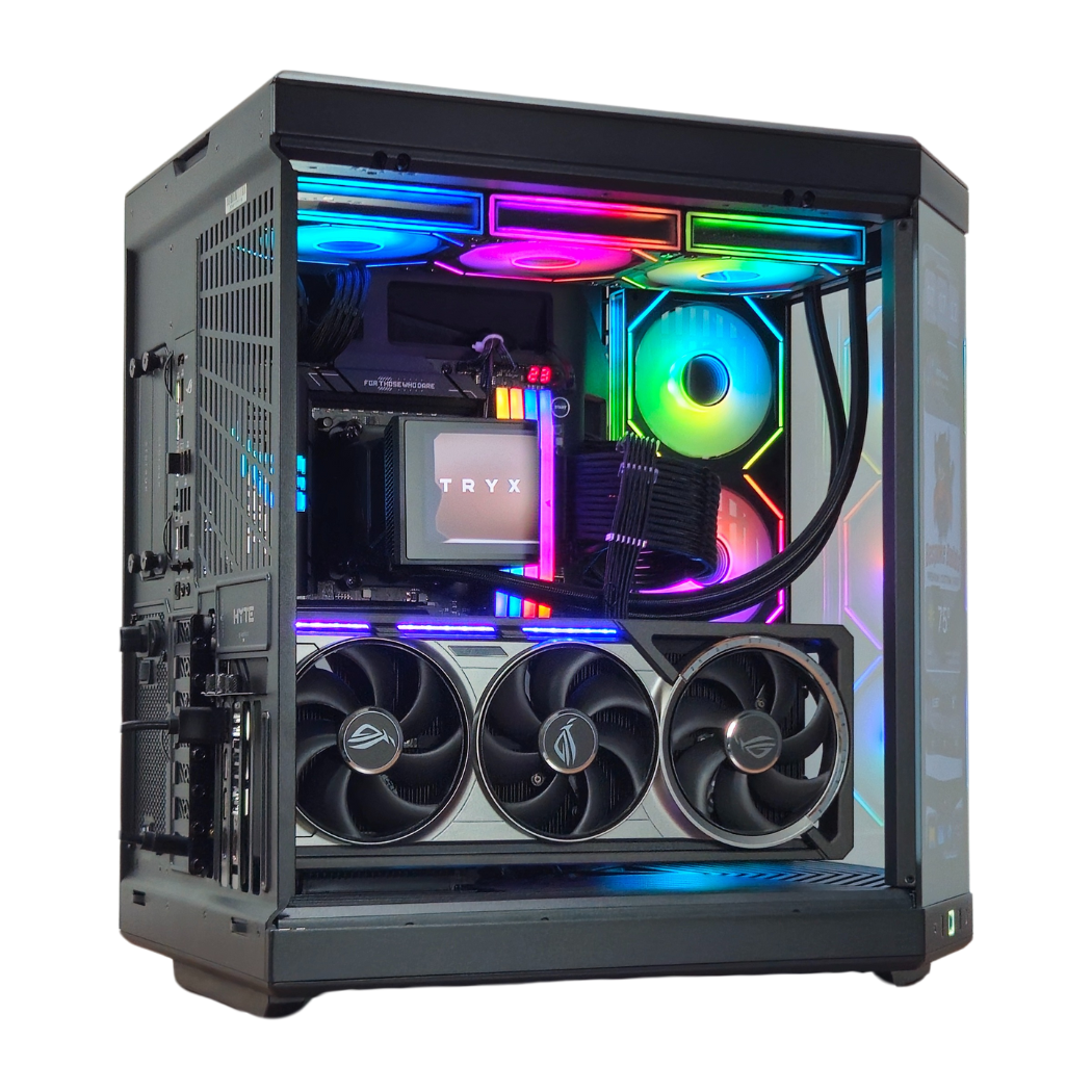 Bespoke Infinite Gaming PC - AMD Ryzen 7 9800X3D - RTX 5080 - 32GB DDR5 - 2TB SSD - Hyte Y70 Touch Infinite - TRYX LCD Cooler - Windows 11 Pro - Ai & VR Ready