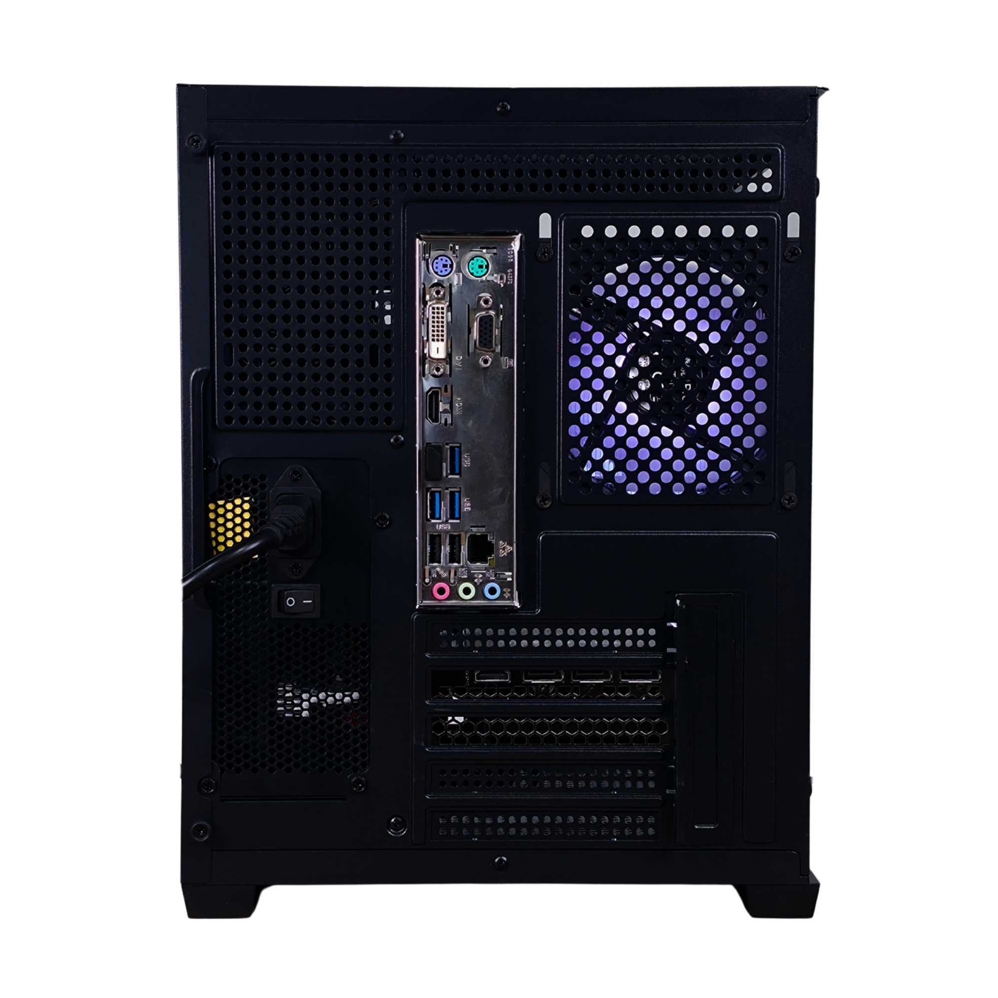 Atom Mini Gaming PC – AMD Ryzen 5 3600 6-Core 4.2GHz, NVIDIA GeForce RTX 3060 Ti 8GB, 16GB DDR4 RAM, 512GB SSD, WiFi & Bluetooth, Windows 11 Pro, FREE Gaming Keyboard & Mouse – Prebuilt Gaming Desktop Computer