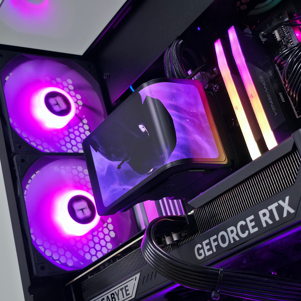 Bespoke QUASAR Gaming PC — Intel Core Ultra 9 285K, RTX 5080 16GB, 32GB DDR5, 1TB SSD, Lian Li O11 Vision-M with AMOLED Cooler