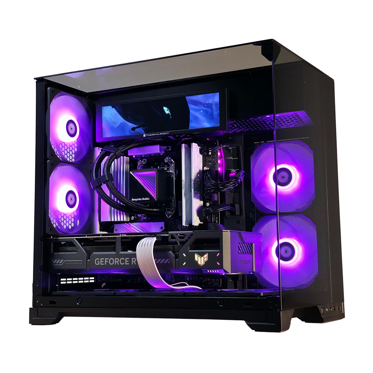 Bespoke QUASAR Gaming PC — Intel Core Ultra 9 285K, RTX 5080 16GB, 32GB DDR5, 1TB SSD, Lian Li O11 Vision-M with AMOLED Cooler