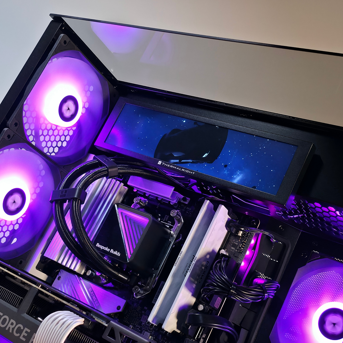 Bespoke QUASAR Gaming PC — Intel Core Ultra 9 285K, RTX 5080 16GB, 32GB DDR5, 1TB SSD, Lian Li O11 Vision-M with AMOLED Cooler