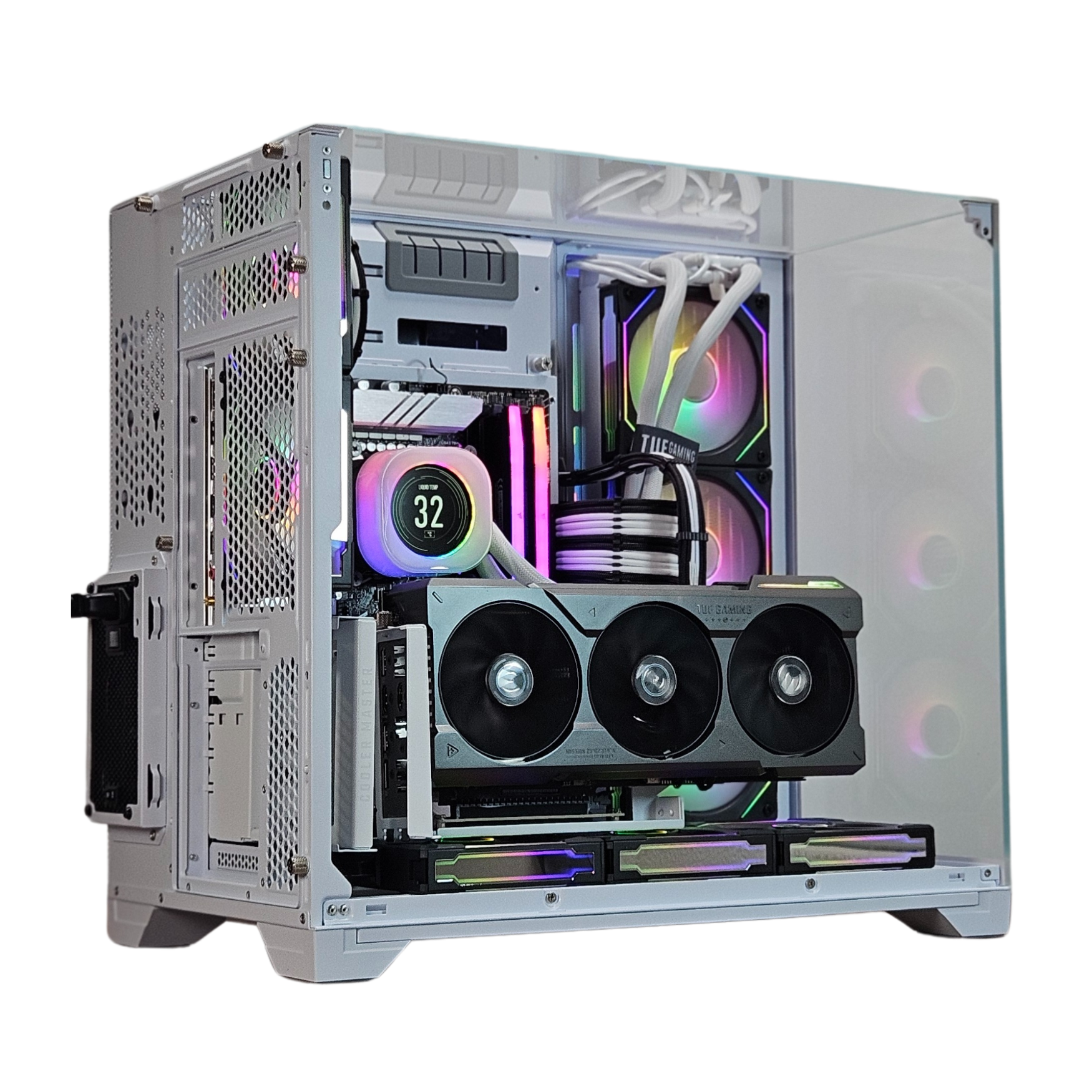 SnowFall Ultra V2 - Intel i9 14th - RTX 5080 - 32GB DDR5 - 2TB M.2 SSD - Desktop Gaming PC