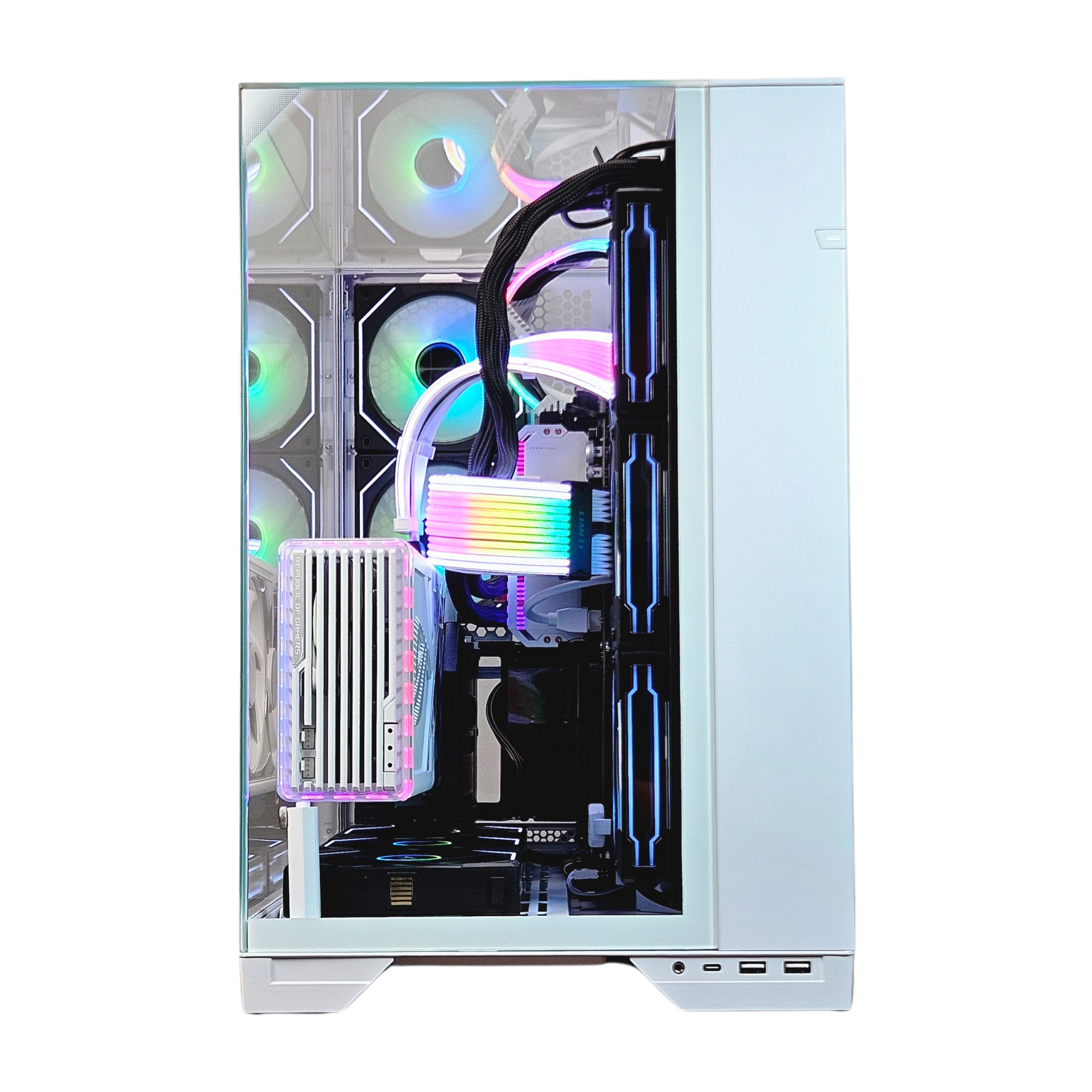 White Privilege™ V3 Gaming PC - Ryzen 7 9800X3D - RTX 5090 Asus Astral - ASUS ROG Z790 HERO MAXIMUS - 2TB M.2 SSD + 2TB M.2 SSD