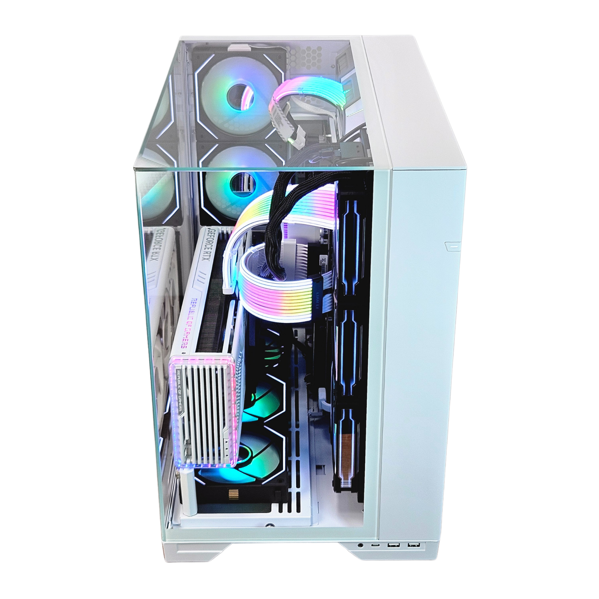 White Privilege™ V3 Gaming PC - Ryzen 7 9800X3D - RTX 5090 Asus Astral - ASUS ROG Z790 HERO MAXIMUS - 2TB M.2 SSD + 2TB M.2 SSD