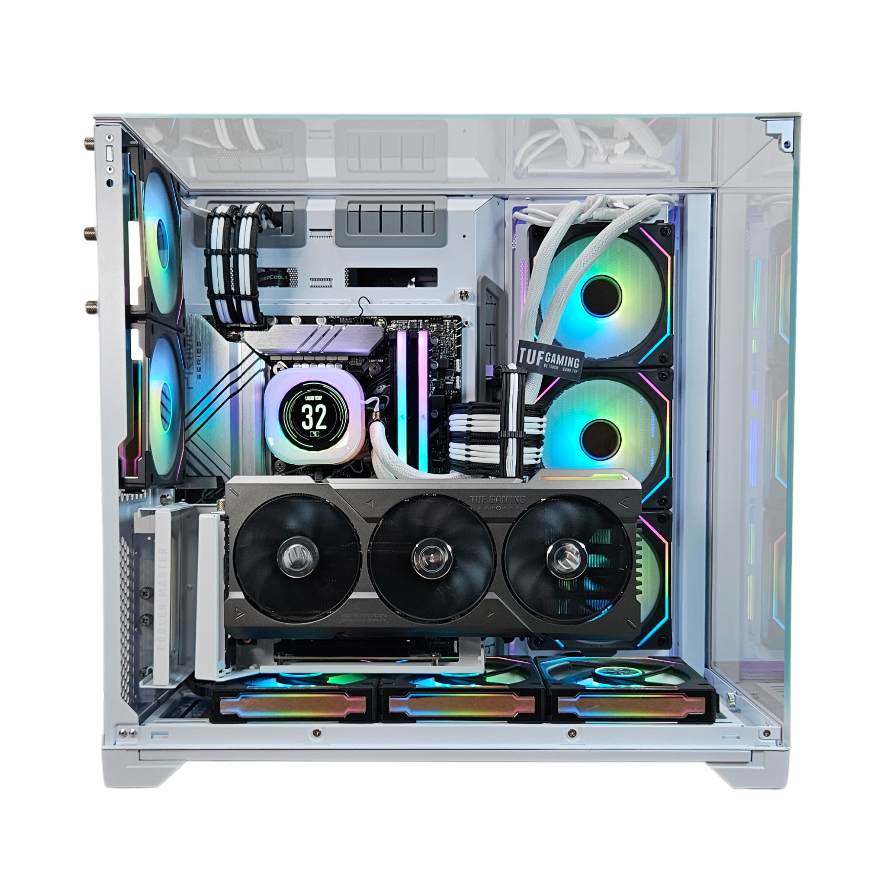 SnowFall Ultra V2 - Intel i9 14th - RTX 4080 Super - 32GB DDR5 - 2TB M.2 SSD - Desktop Gaming PC