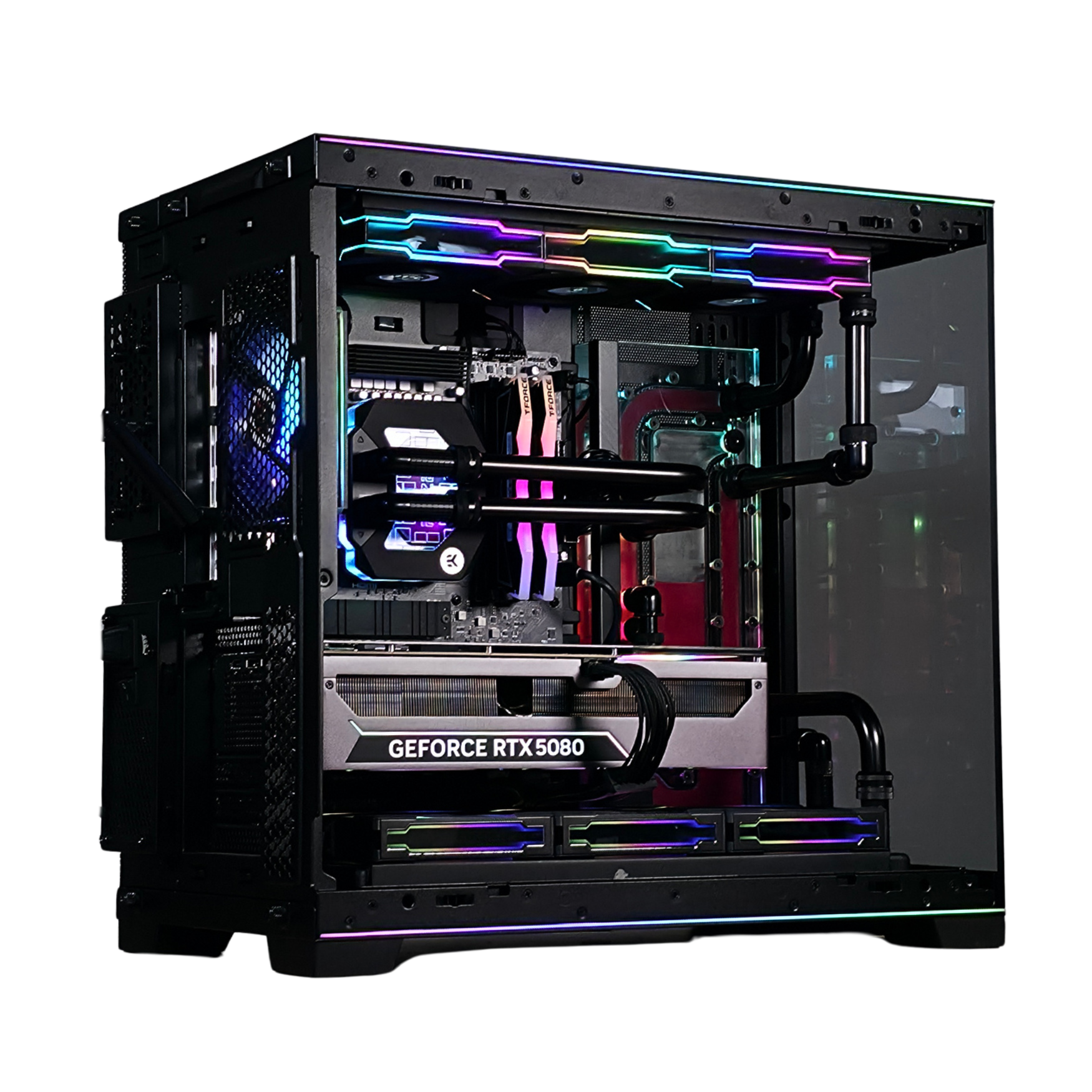 Atom Ultimate - Gaming & Creator Powerhouse | Custom Hard Line Water-Cooled PC | RTX 5080 | Ryzen 7 9800X3D | 64GB DDR5 | 4TB NVMe