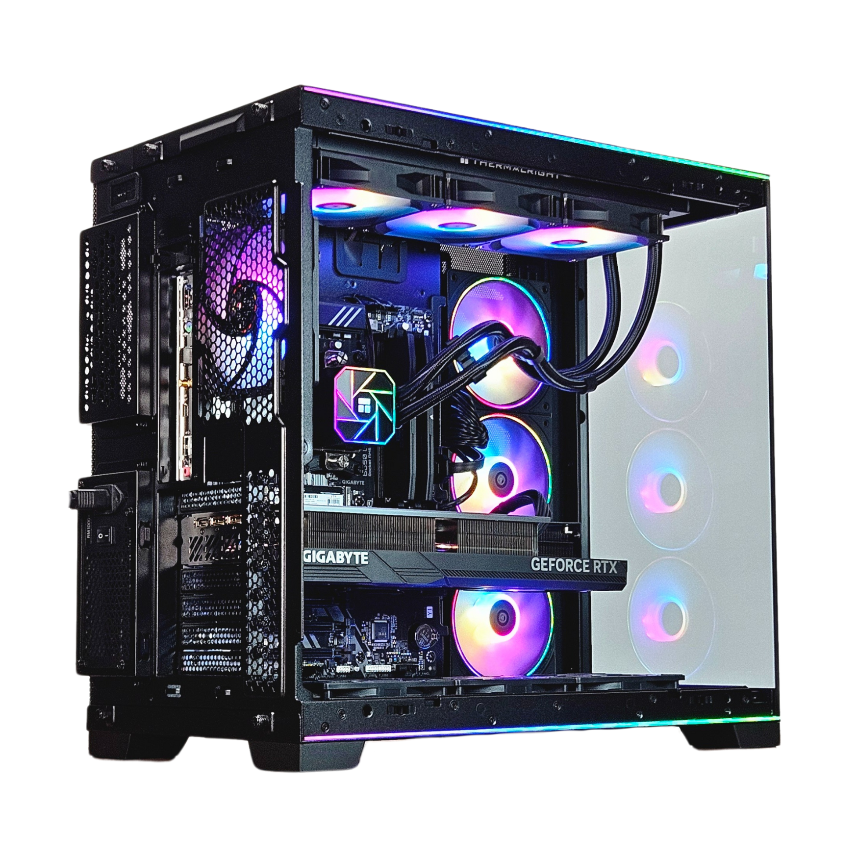 Dark Knight Gaming PC - RYZEN 7-9800X3D - RTX 5070 - 32GB DDR5 - 2TB M.2 SSD + Gaming Mouse & Keyboard