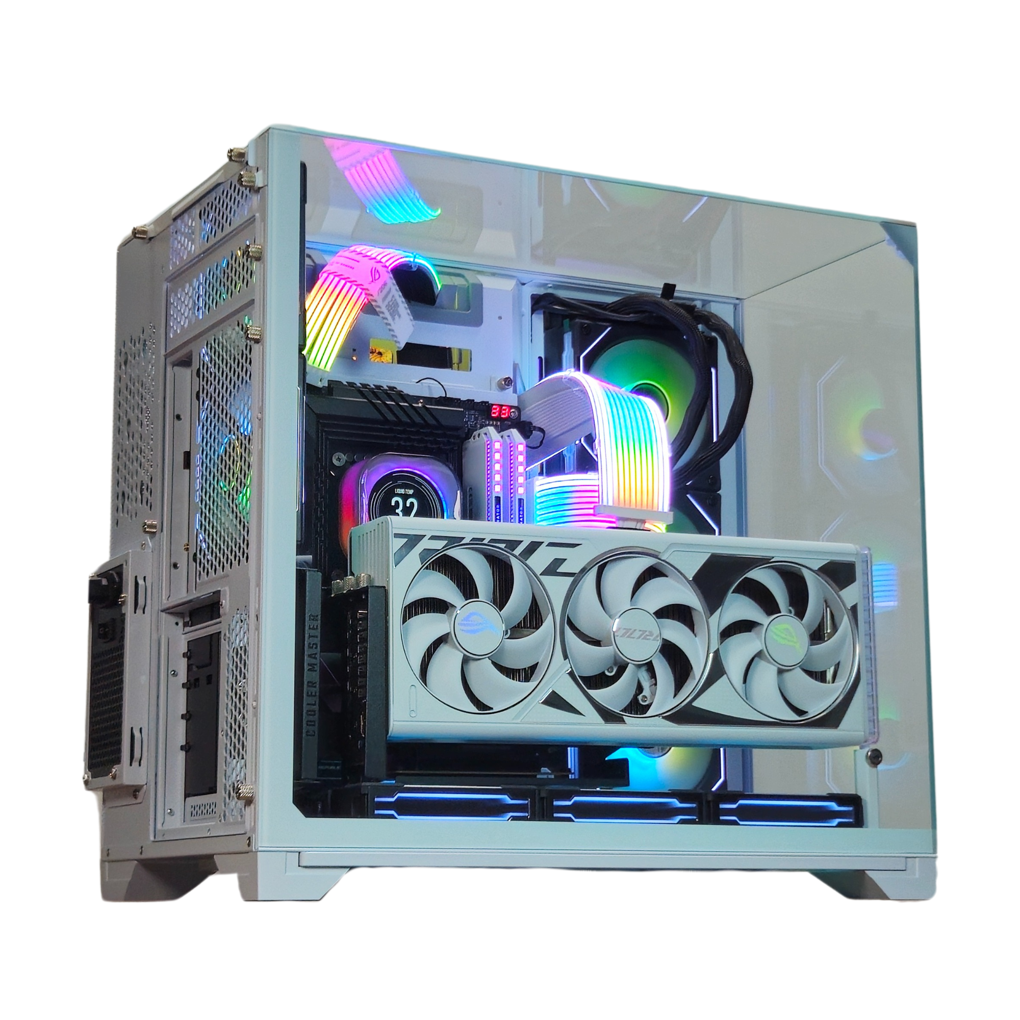 White Privilege™ V3 Gaming PC - Ryzen 7 9800X3D - RTX 5090 Asus Astral - ASUS ROG Z790 HERO MAXIMUS - 2TB M.2 SSD + 2TB M.2 SSD