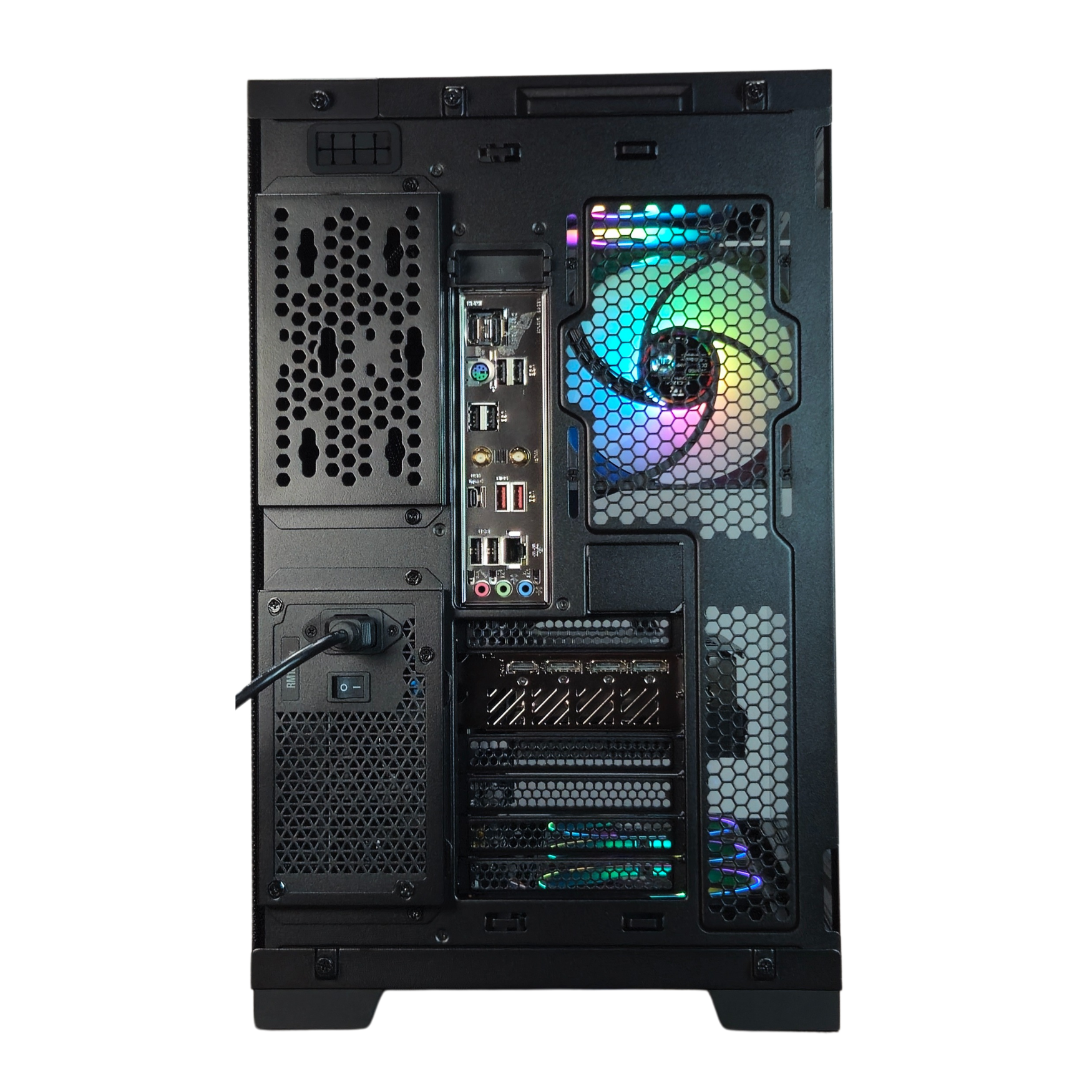Dark Knight Gaming PC - RYZEN 7-9800X3D - RTX 5070 - 32GB DDR5 - 2TB M.2 SSD + Gaming Mouse & Keyboard