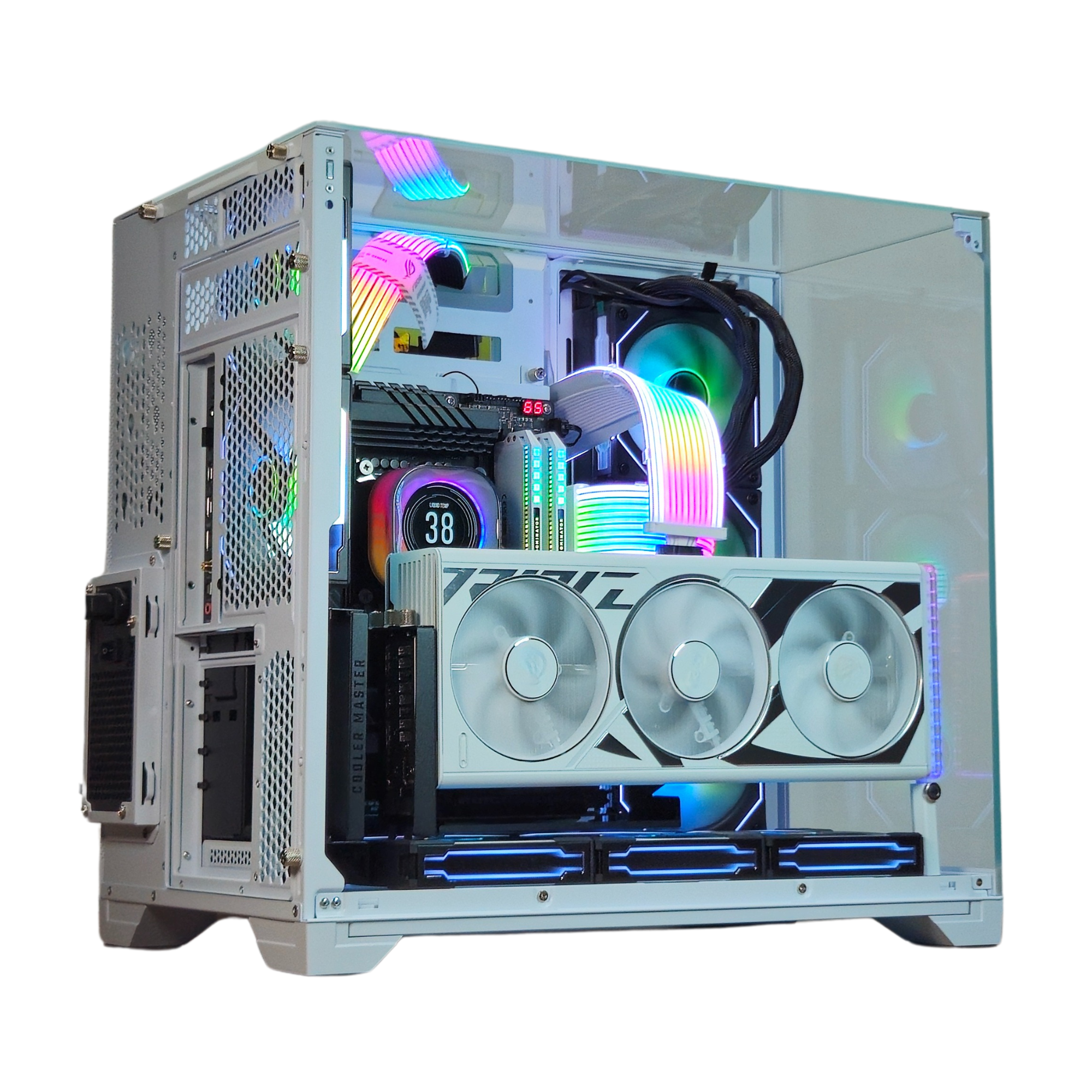 White Privilege™ V3 Gaming PC - Ryzen 7 9800X3D - RTX 5090 Asus Astral - ASUS ROG Z790 HERO MAXIMUS - 2TB M.2 SSD + 2TB M.2 SSD