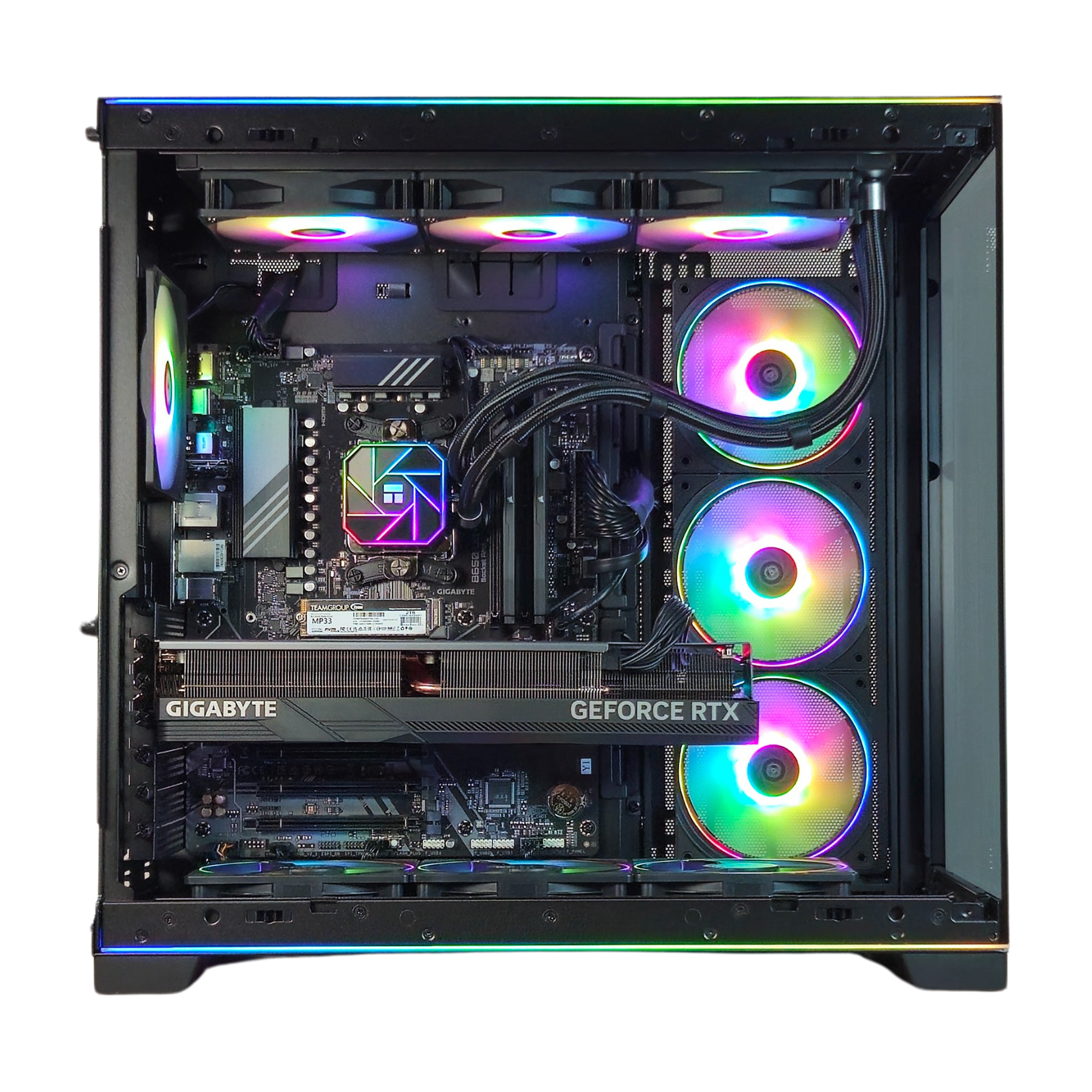 Dark Knight Gaming PC - RYZEN 7-9800X3D - RTX 5070 - 32GB DDR5 - 2TB M.2 SSD + Gaming Mouse & Keyboard