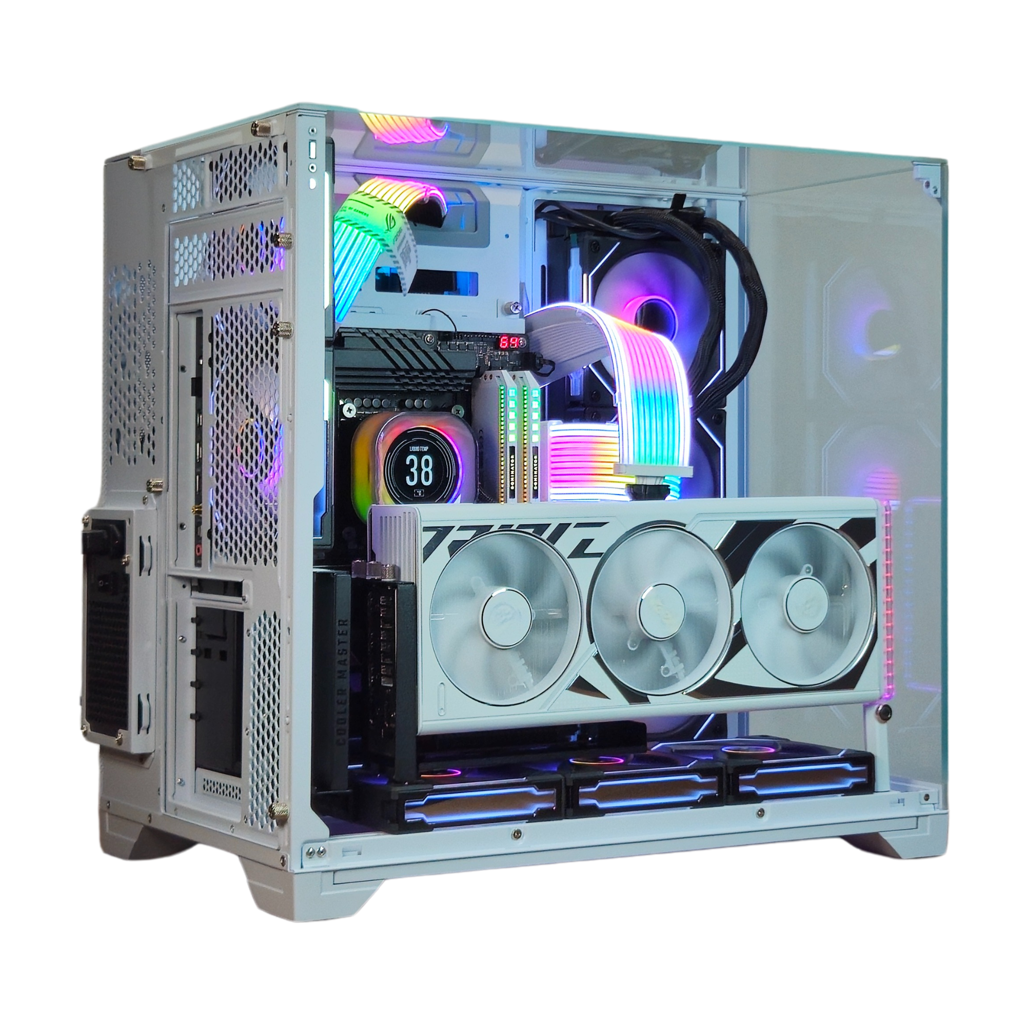 White Privilege™ V3 Gaming PC - Ryzen 7 9800X3D - RTX 5090 Asus Astral - ASUS ROG Z790 HERO MAXIMUS - 2TB M.2 SSD + 2TB M.2 SSD