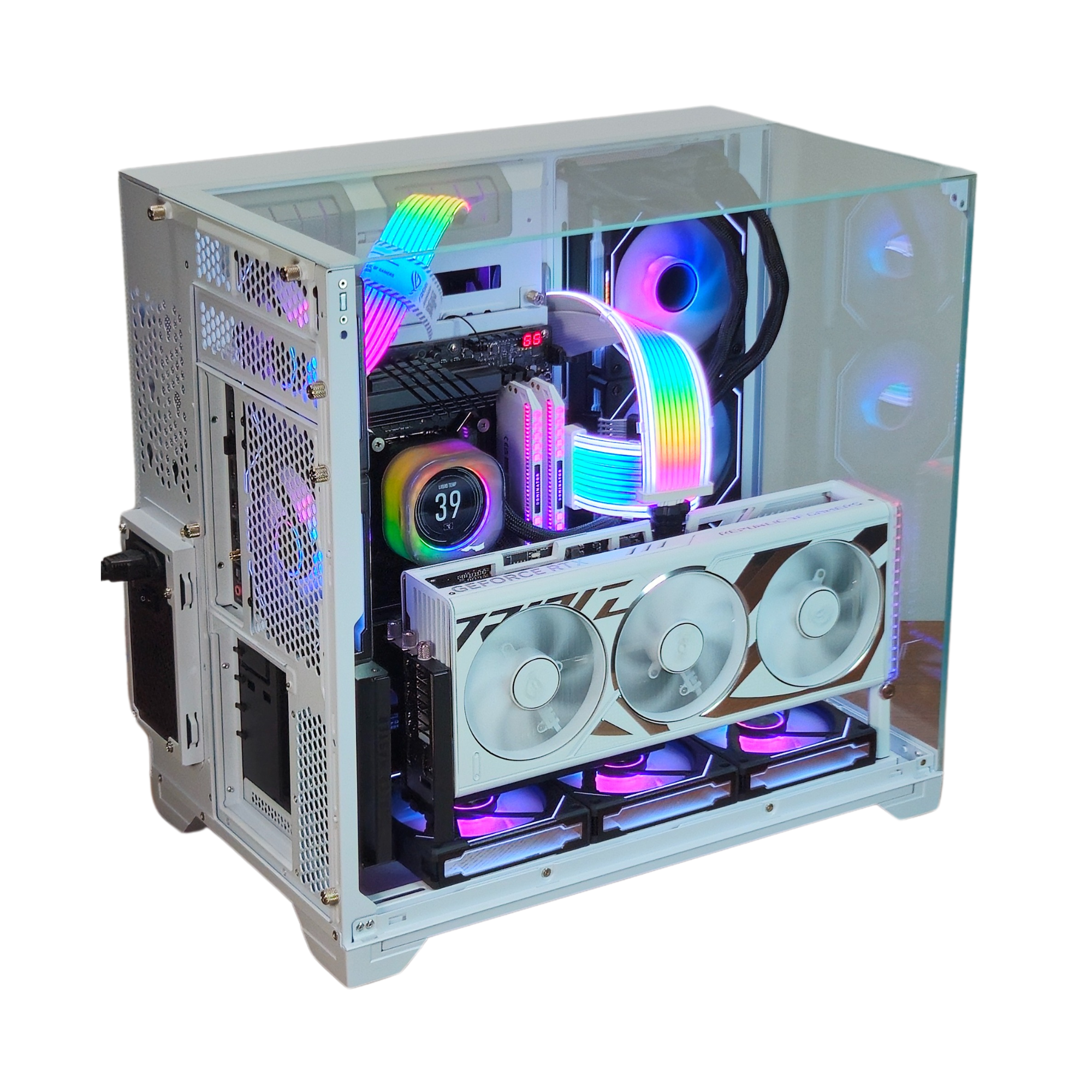White Privilege™ V3 Gaming PC - Ryzen 7 9800X3D - RTX 5090 Asus Astral - ASUS ROG Z790 HERO MAXIMUS - 2TB M.2 SSD + 2TB M.2 SSD