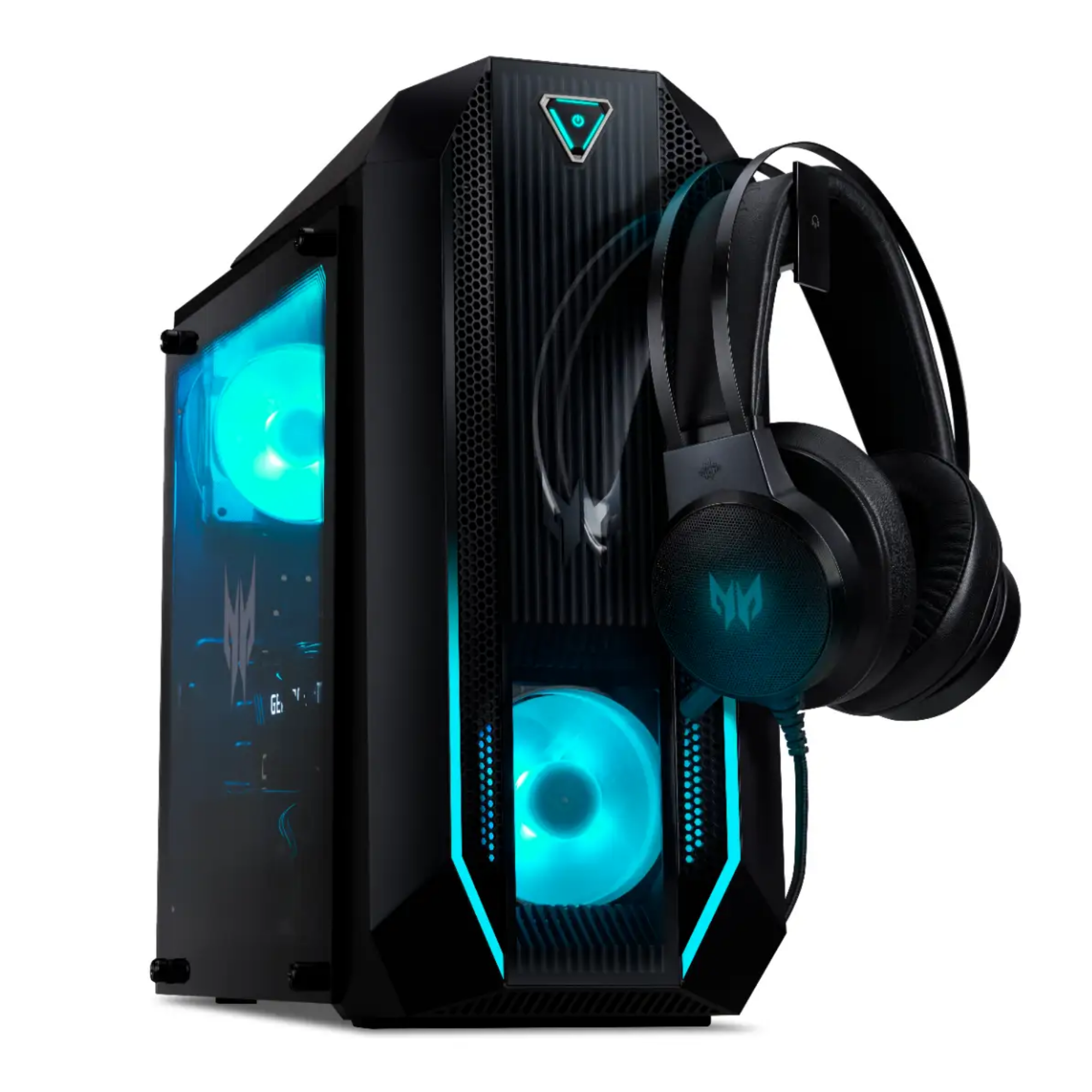 Acer Predator Orion 3000 Gaming PC – Intel Core i5-11400F, NVIDIA GeForce RTX 3060 Ti 8GB, 16GB RAM, 512GB SSD, WiFi, Windows 11 Pro, Built-In Headset Stand – Gaming Desktop + Free Keyboard and Mouse