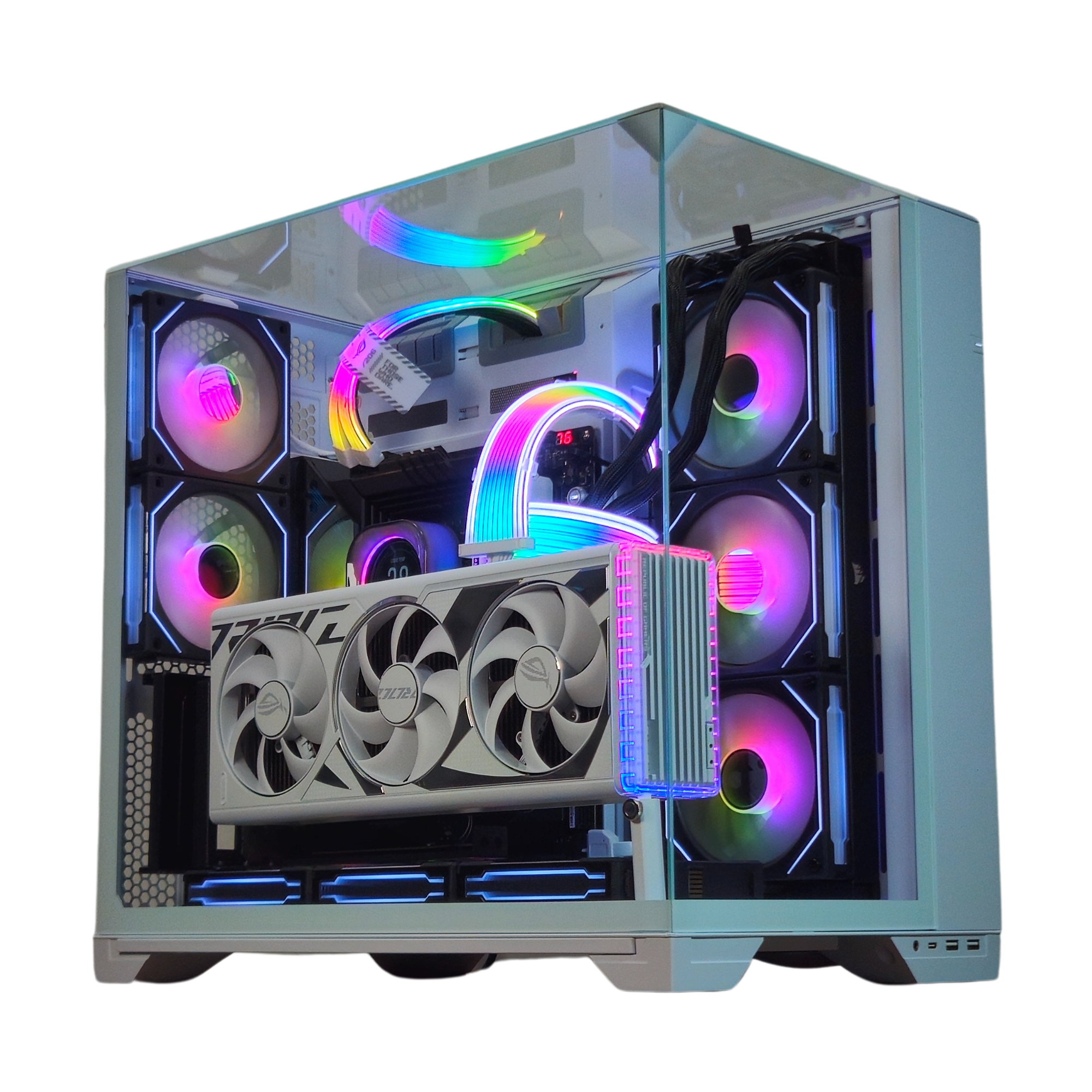 White Privilege™ V3 Gaming PC - Ryzen 7 9800X3D - RTX 5090 Asus Astral - ASUS ROG Z790 HERO MAXIMUS - 2TB M.2 SSD + 2TB M.2 SSD