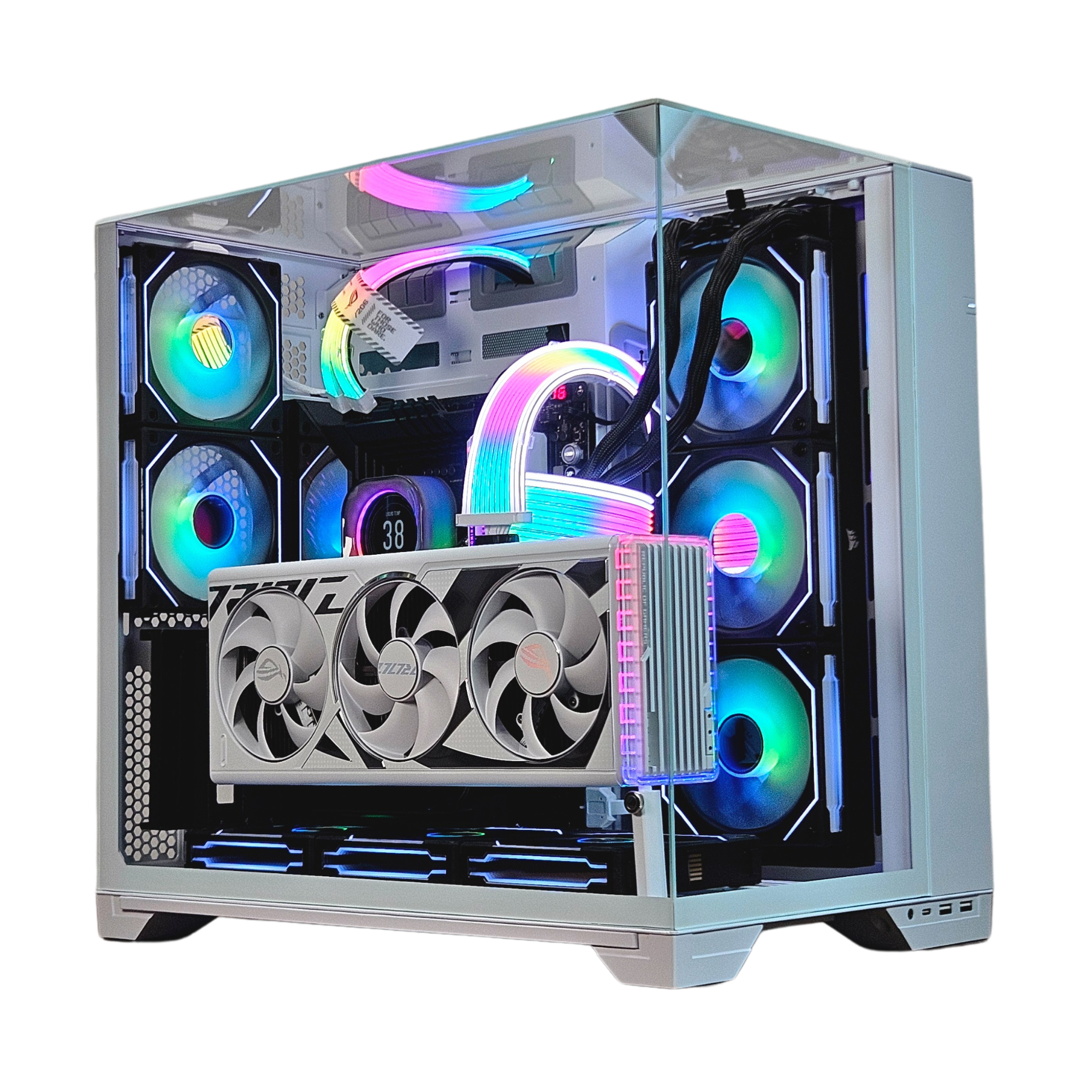 White Privilege™ V3 Gaming PC - Ryzen 7 9800X3D - RTX 5090 Asus Astral - ASUS ROG Z790 HERO MAXIMUS - 2TB M.2 SSD + 2TB M.2 SSD