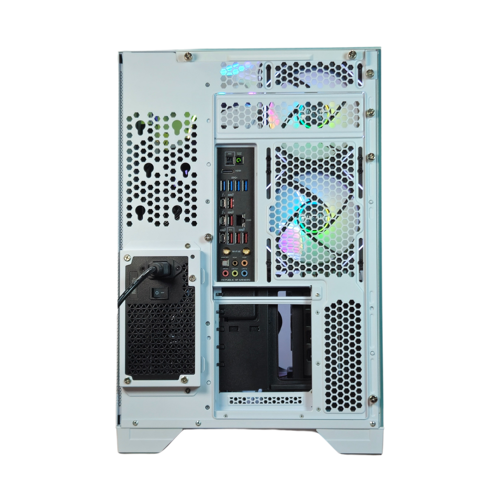 White Privilege™ V3 Gaming PC - Ryzen 7 9800X3D - RTX 5090 Asus Astral - ASUS ROG Z790 HERO MAXIMUS - 2TB M.2 SSD + 2TB M.2 SSD