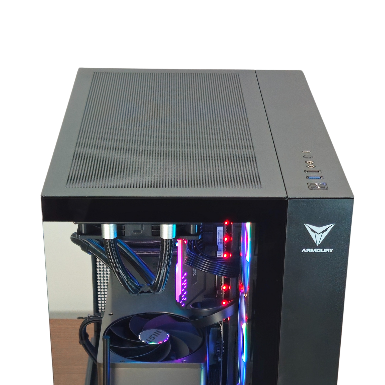 BESPOKE Obsidian Mini V3 - Gaming Desktop PC - RYZEN 9 9950X3D - RTX 5090 - 4TB SSD - 32GB/96GB DDR5 - 1200W - AI & VR Compatible Gaming PC