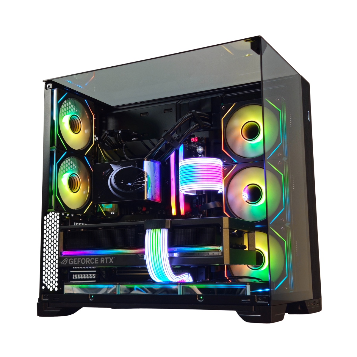 Bespoke Obsidian Gaming PC 3.0 - Ryzen 7 9800X3D - RTX 5080 - 32GB DDR5 - 2TB M.2 SSD - 1050W PSU - AI & VR Compatible Gaming PC